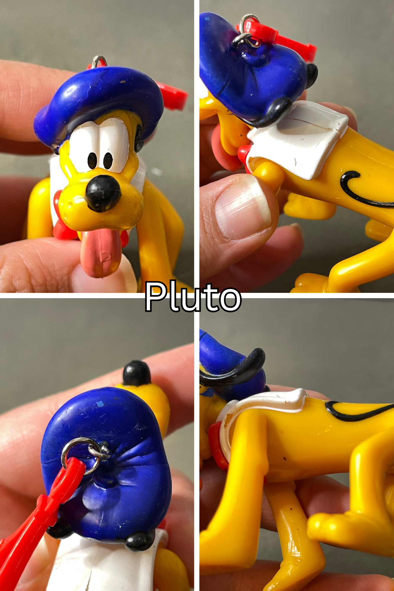 Vintage Upcycled Toy Keychains