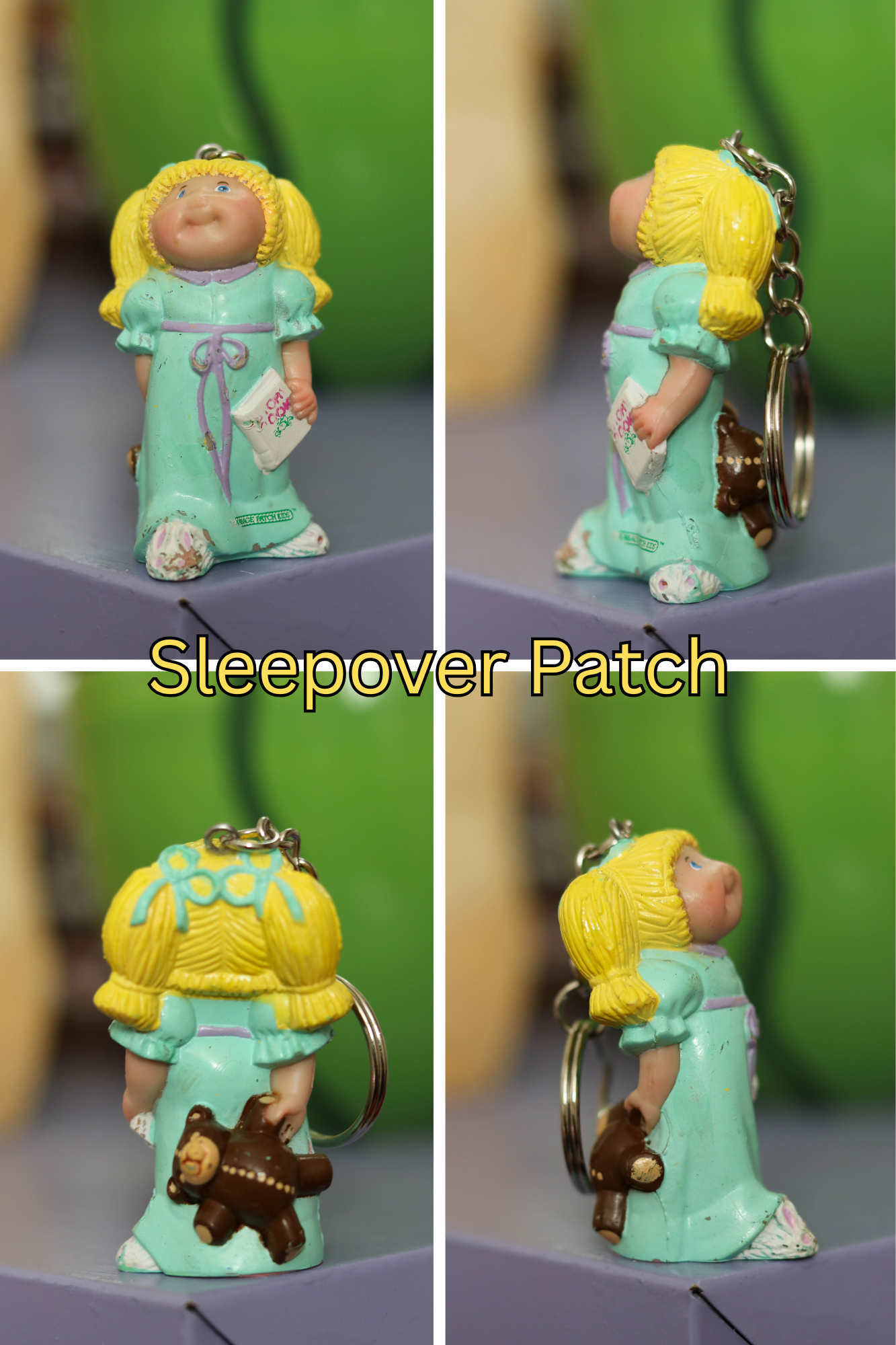 Vintage Upcycled Cabbage Patch Kids Keychains
