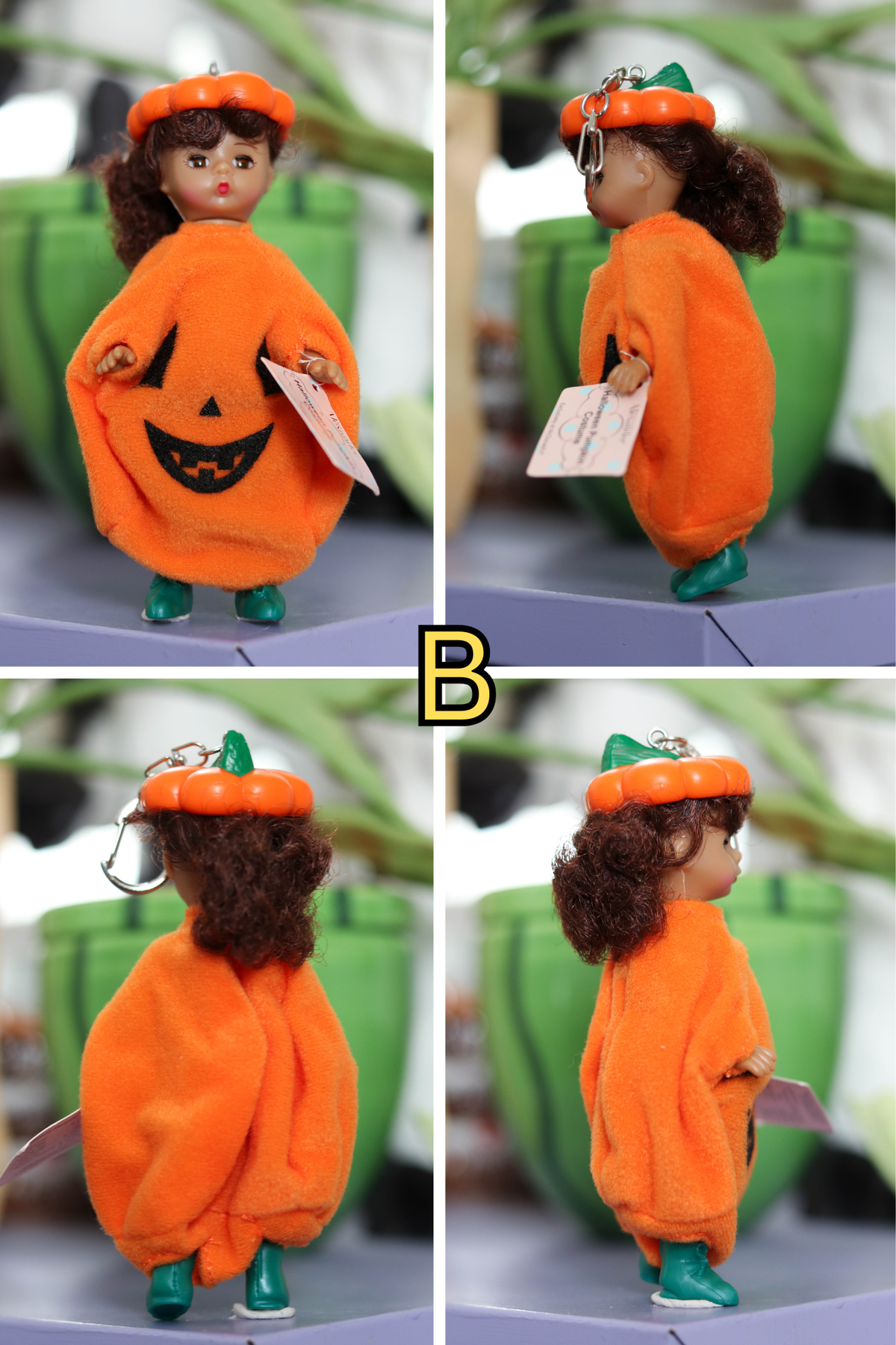 2000s Pumpkin Costume Madame Alexander Dolls Keychains