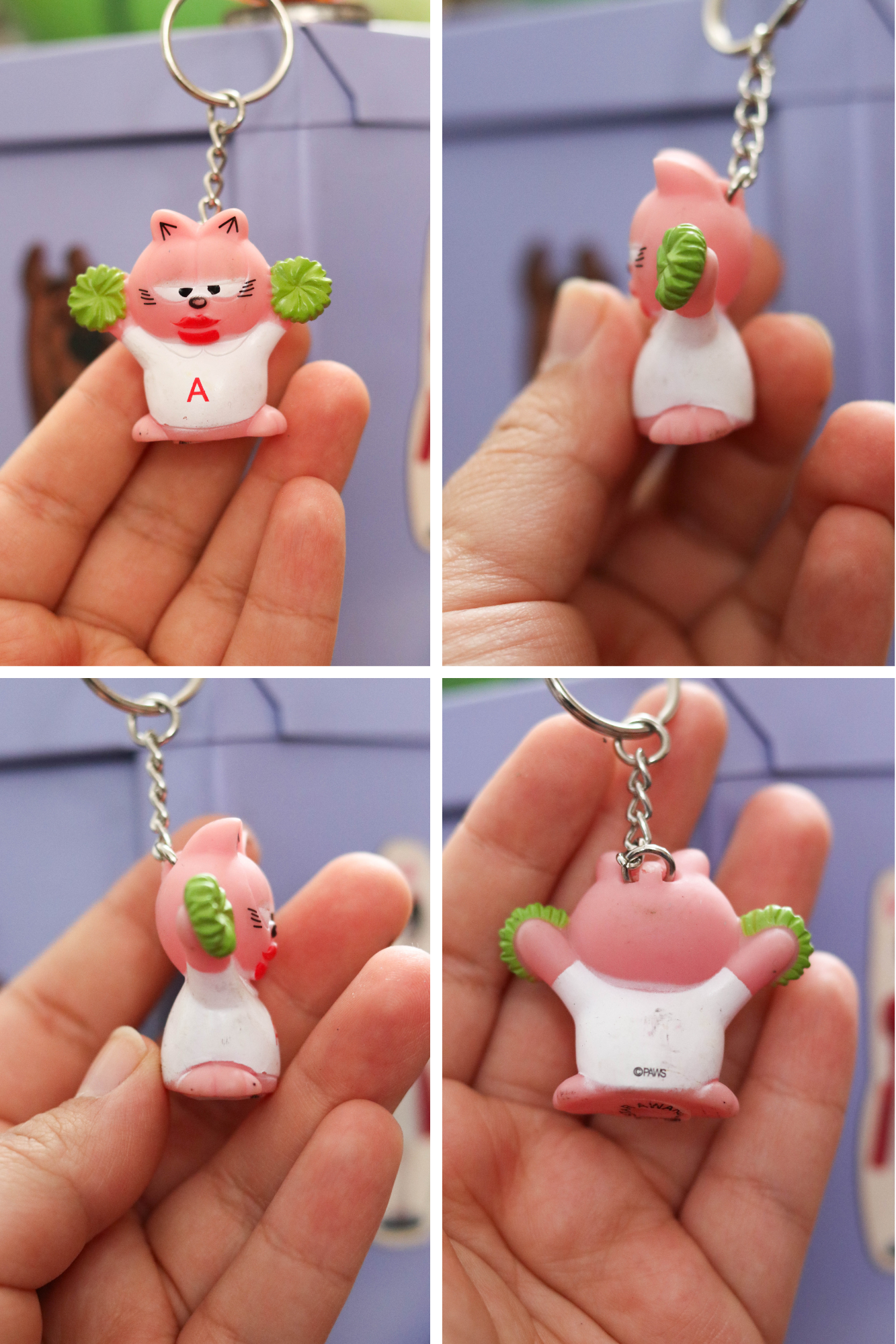 Vintage Garfield blind bag keychains (1)