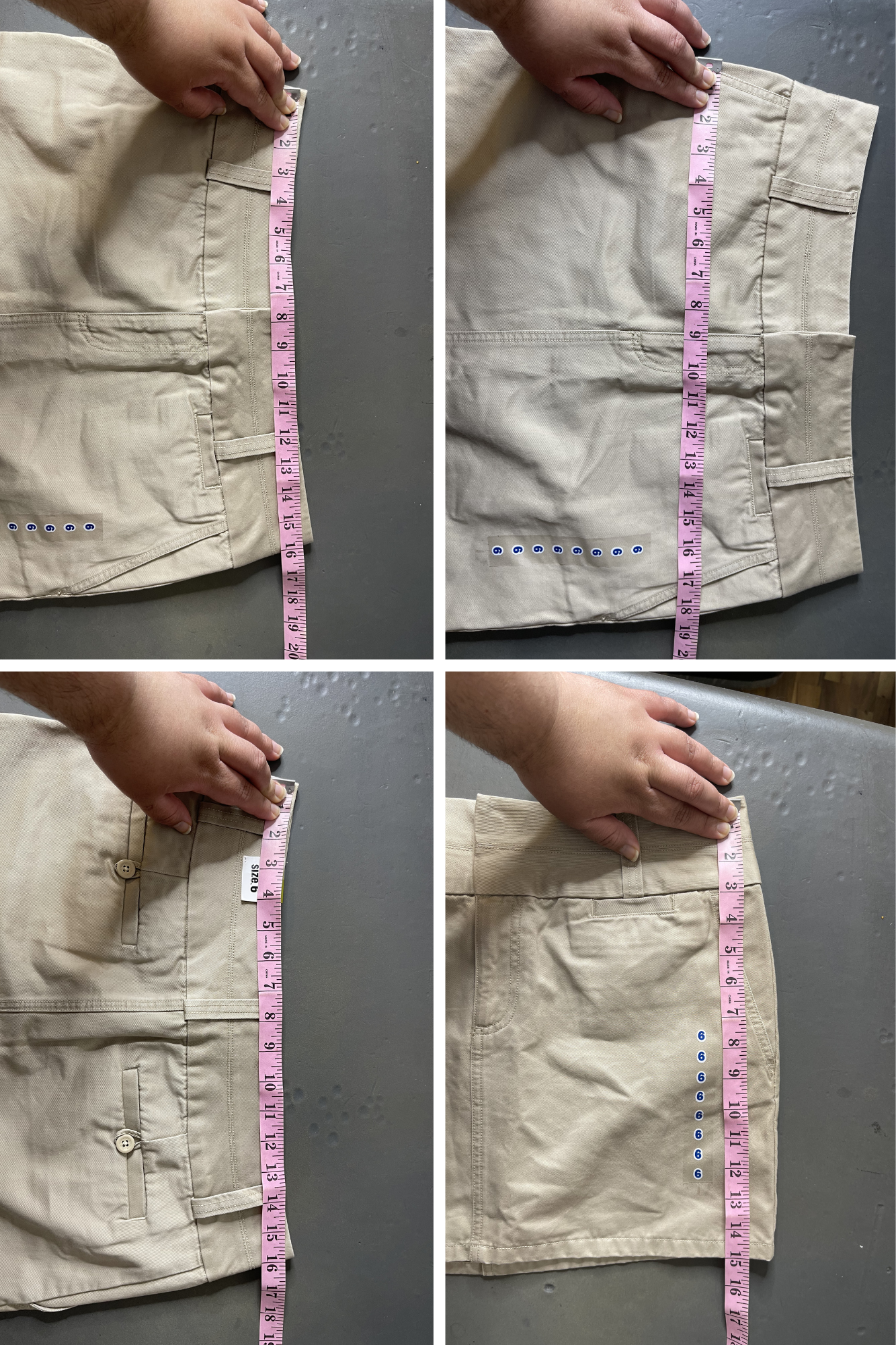 2000s Khaki  Low Waisted Mini Skirt | Multiple Sizes : 4, 6 & 10