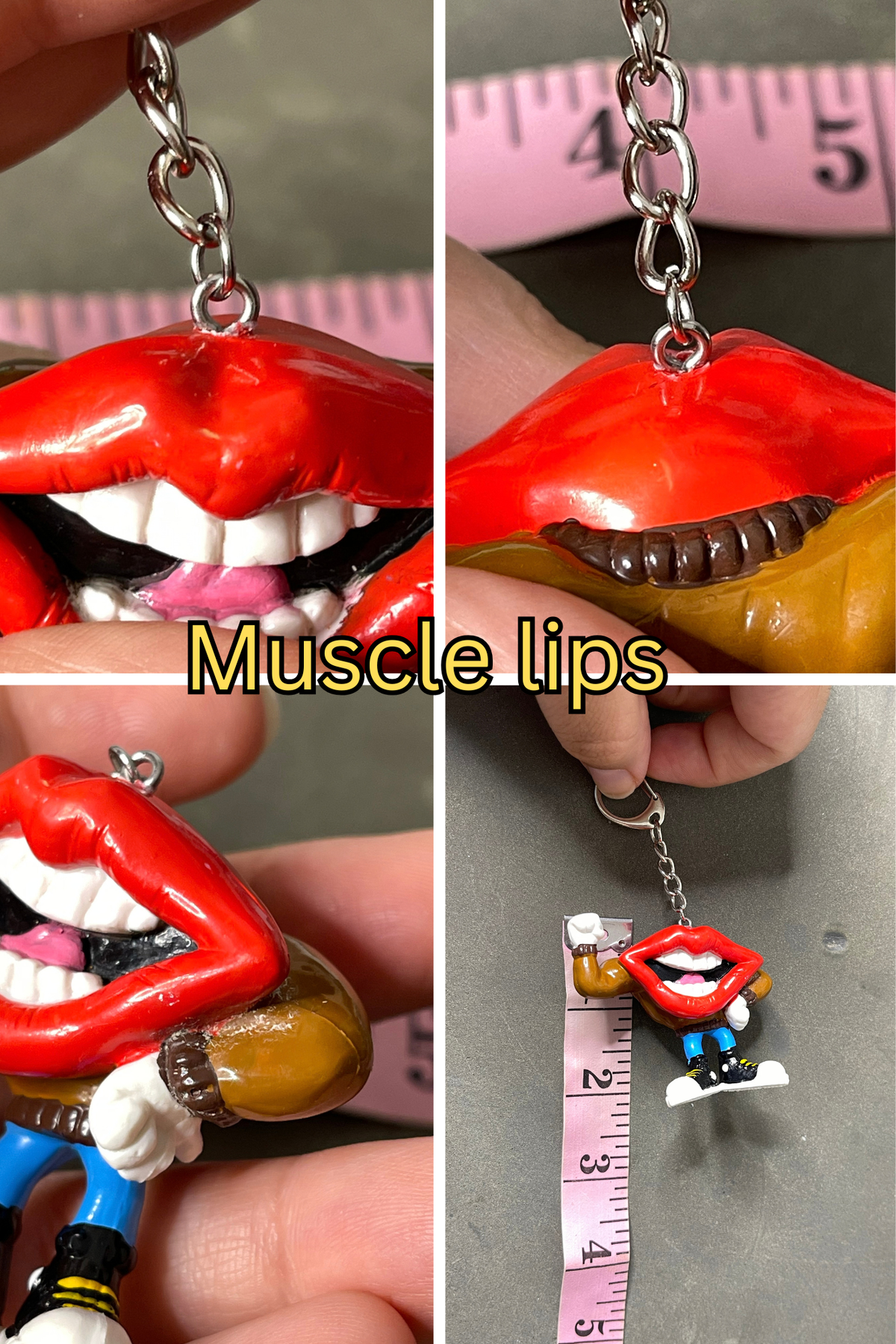 Vintage Upcyled Fast Food Keychains