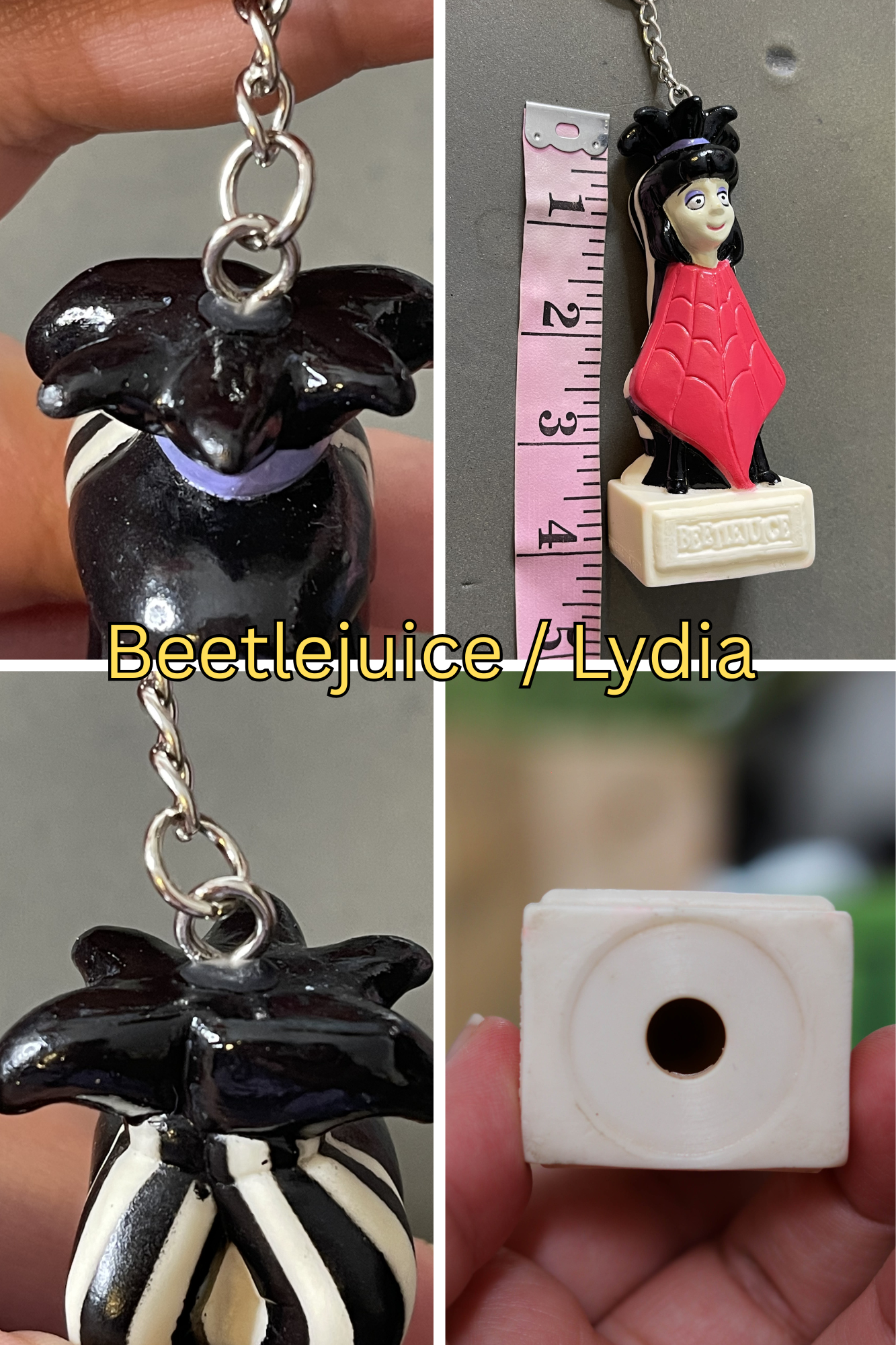 Vintage Upcycled Toy Keychains #1