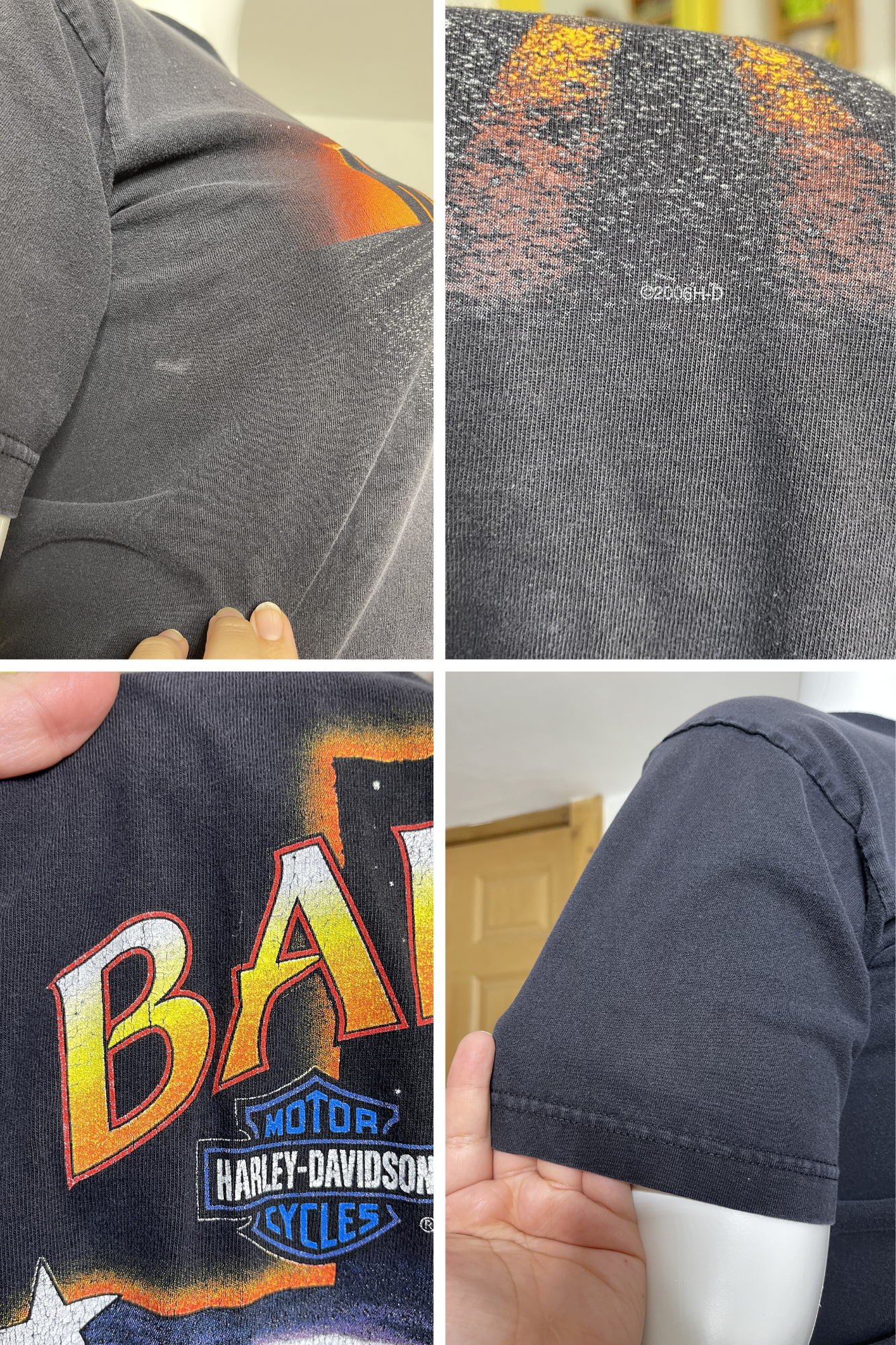 2000s Harley Davidson Sunset Graphic Tee Sz L