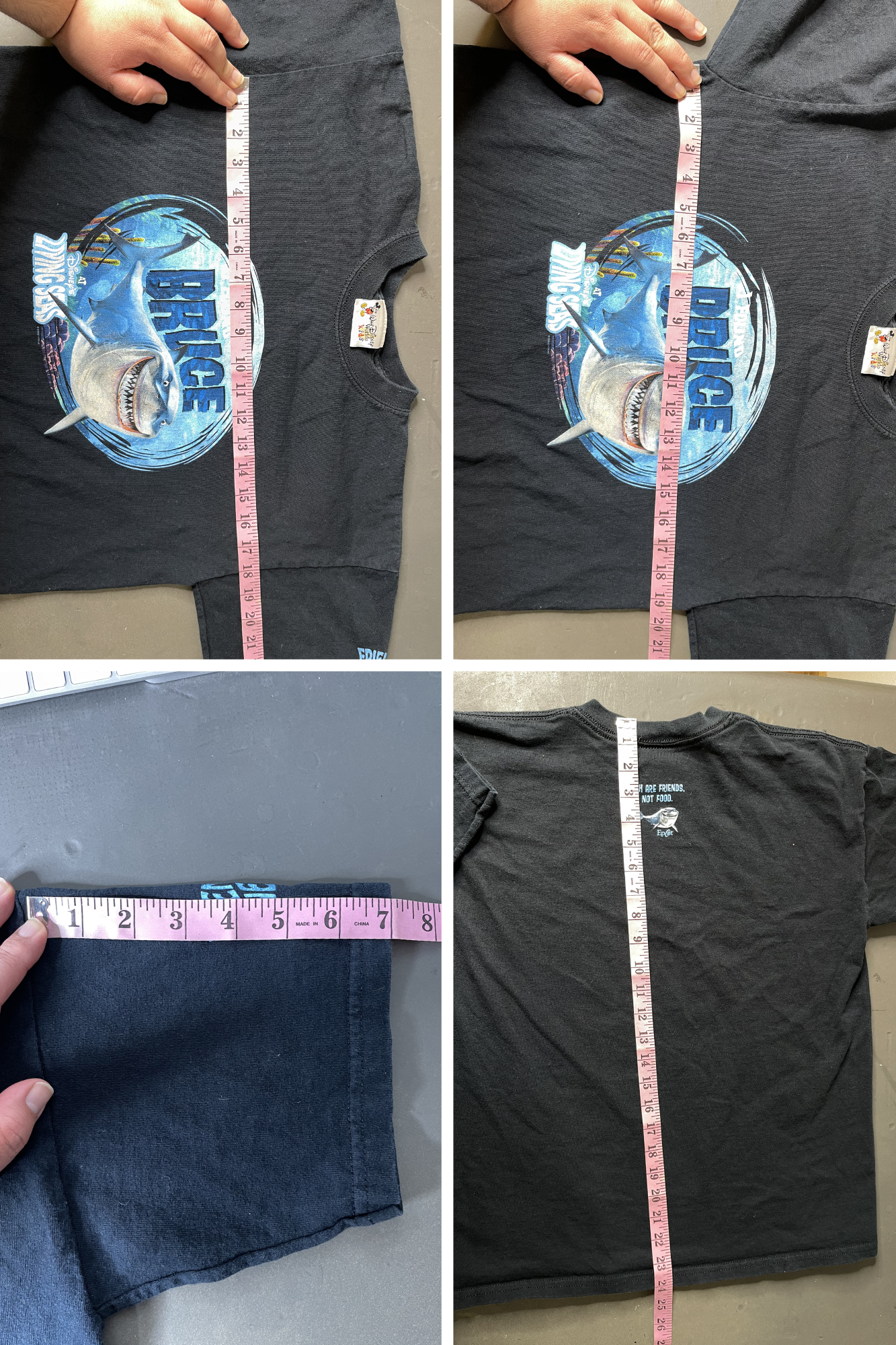 2000s Nemo I found Bruce Graphic Kids Tee Sz XL