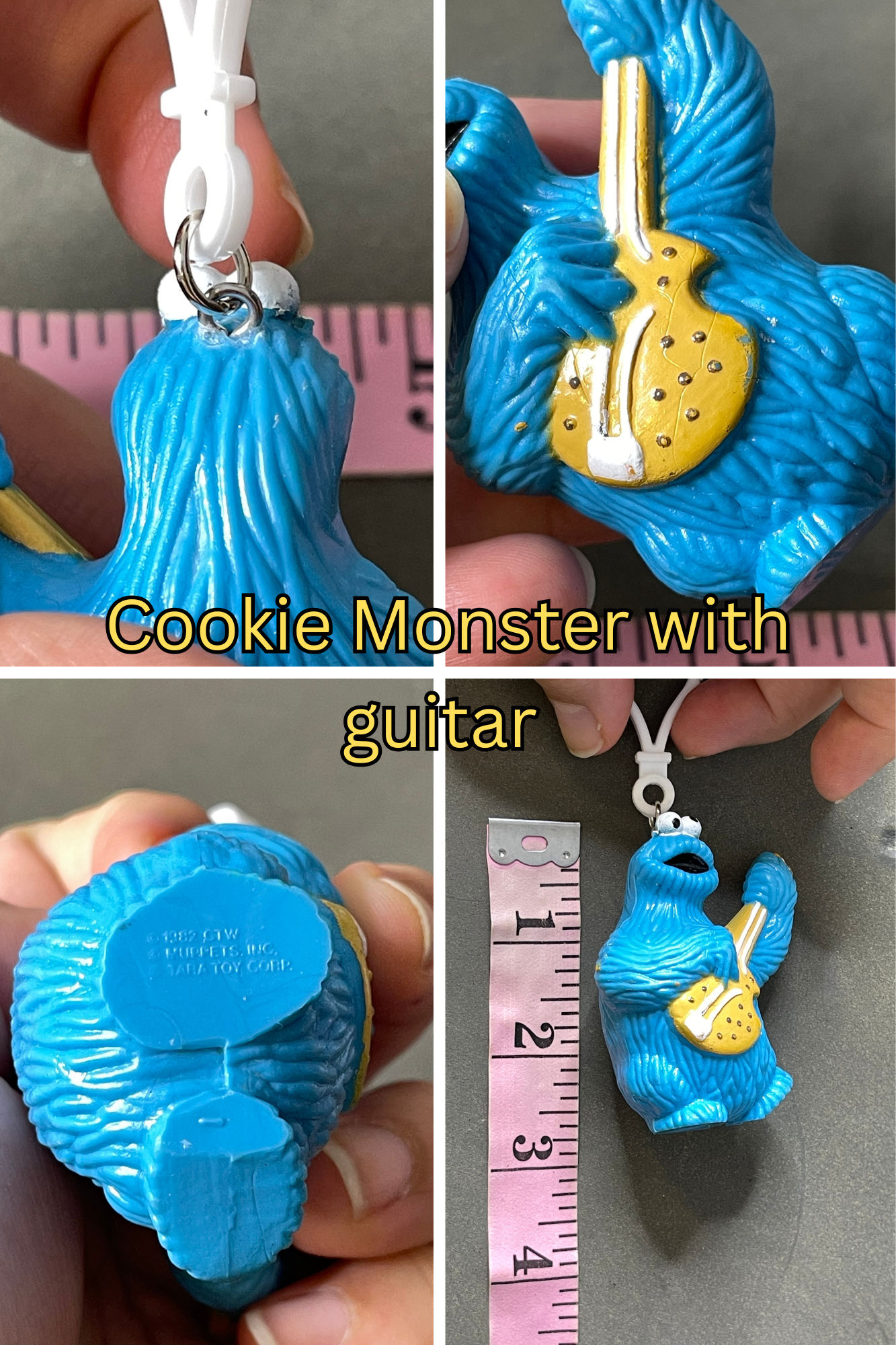 Vintage Upcyled Cartoon Keychains #5