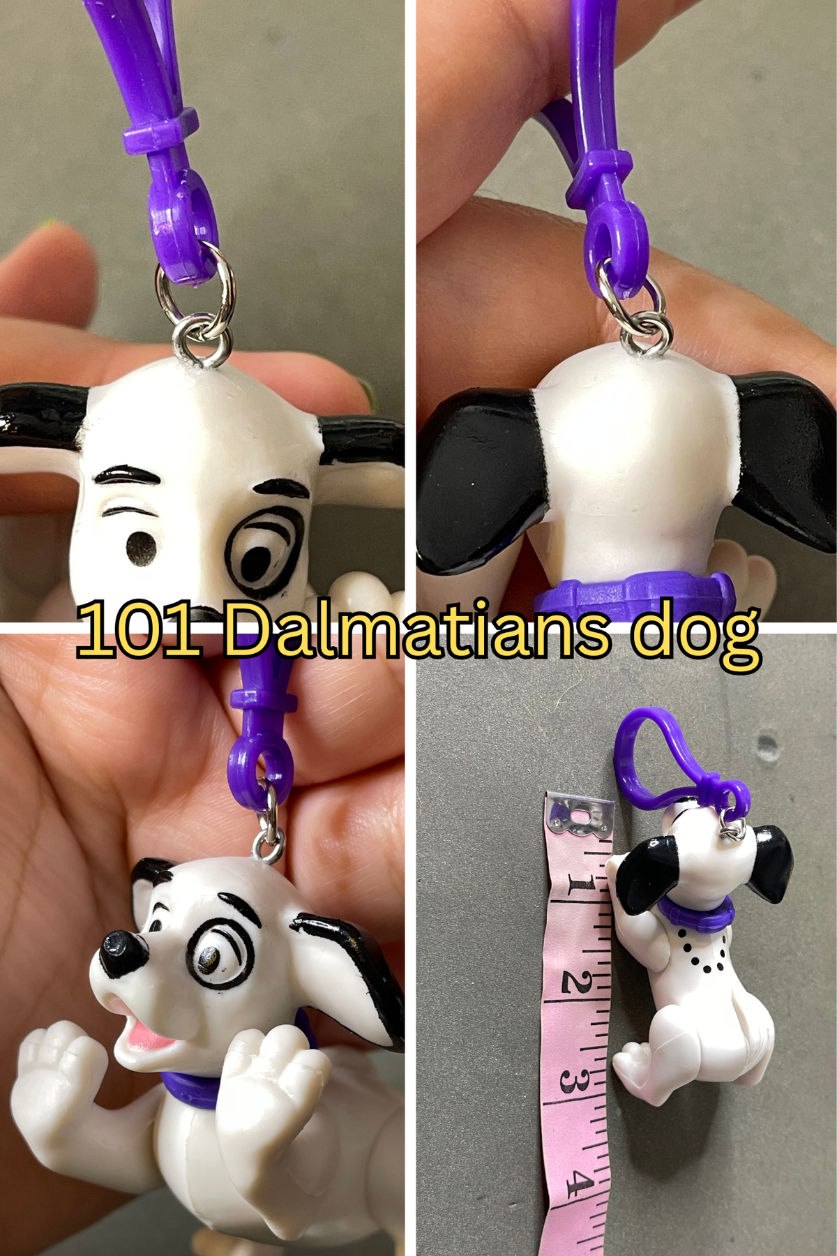 Vintage Upcyled Cartoon Keychains #4