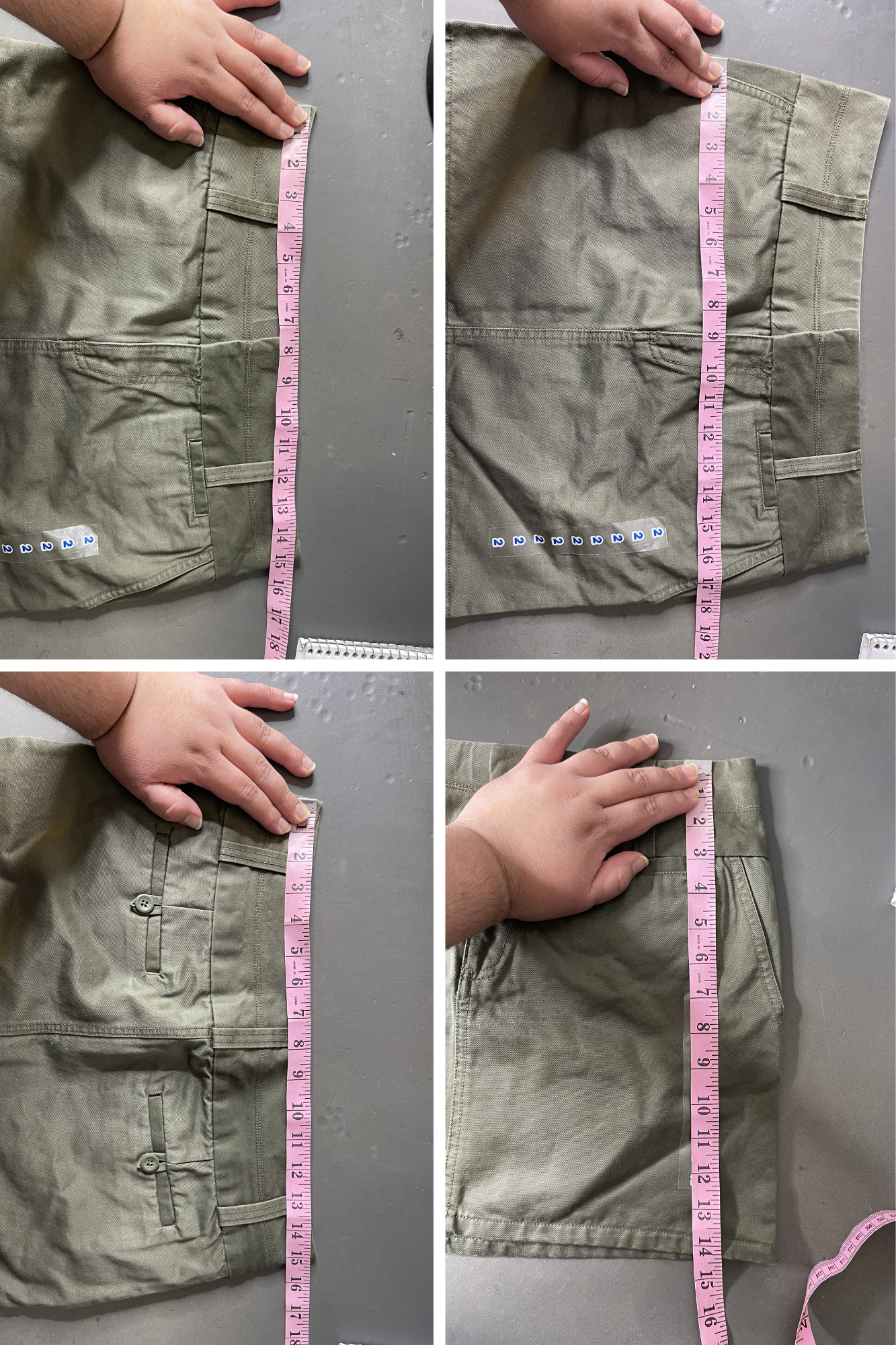 2000s Army Green Low Waisted Mini Skirt | Multiple Sizes : 2 & 10