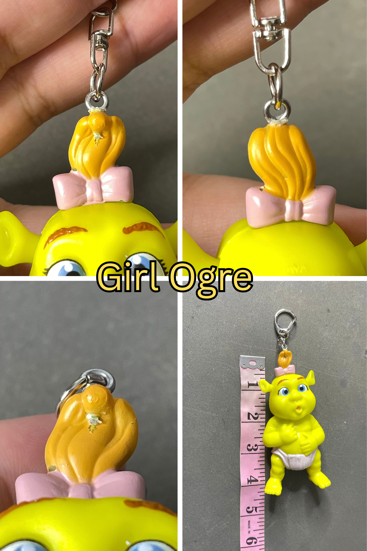 2000s Upcyled Cartoon Keychains