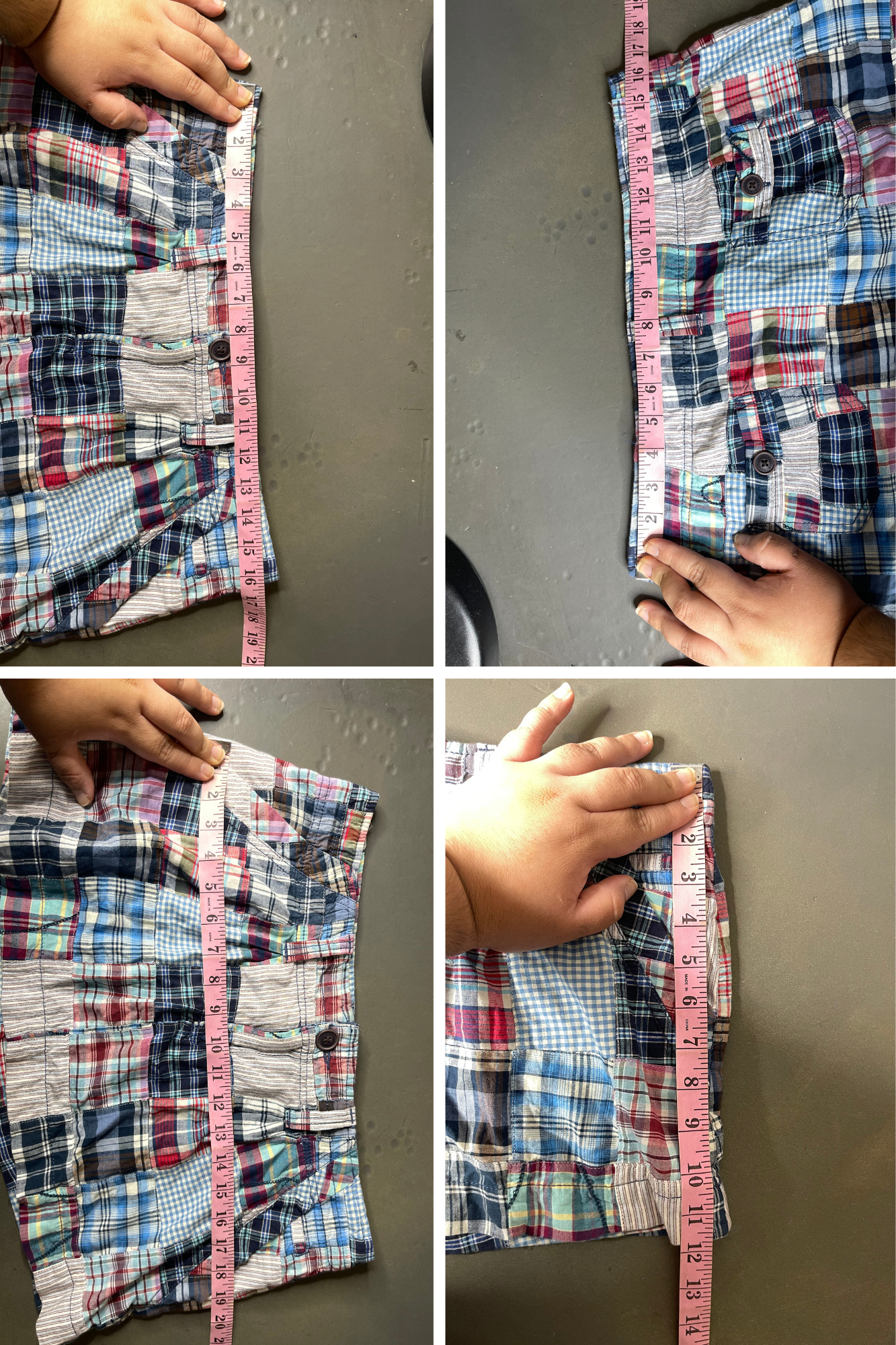 NWT American Eagle Patchwork Plaid Mini Skirt Sz 6