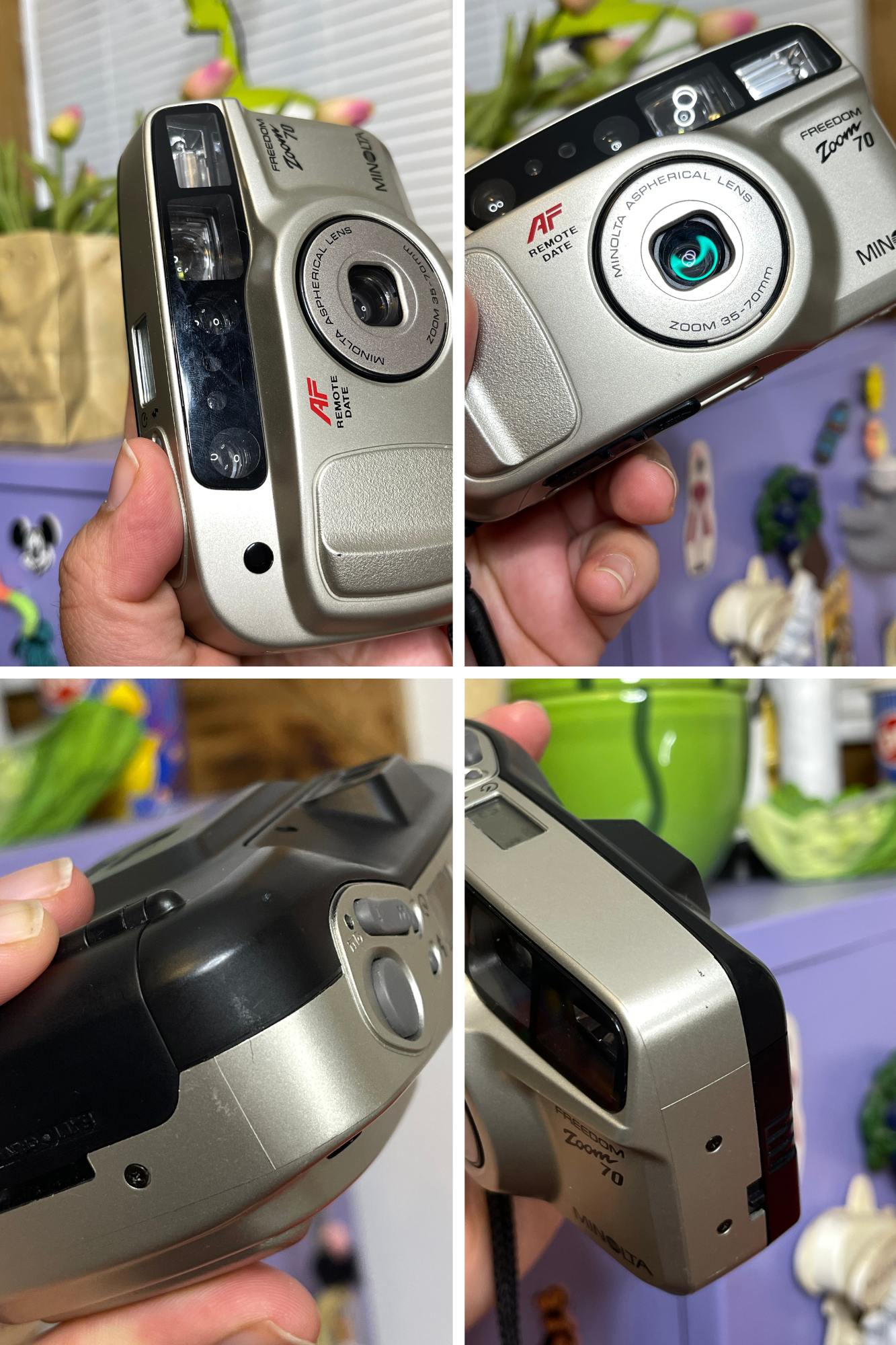 Minolta Freedom Zoom 70 Date 35mm Film Camera