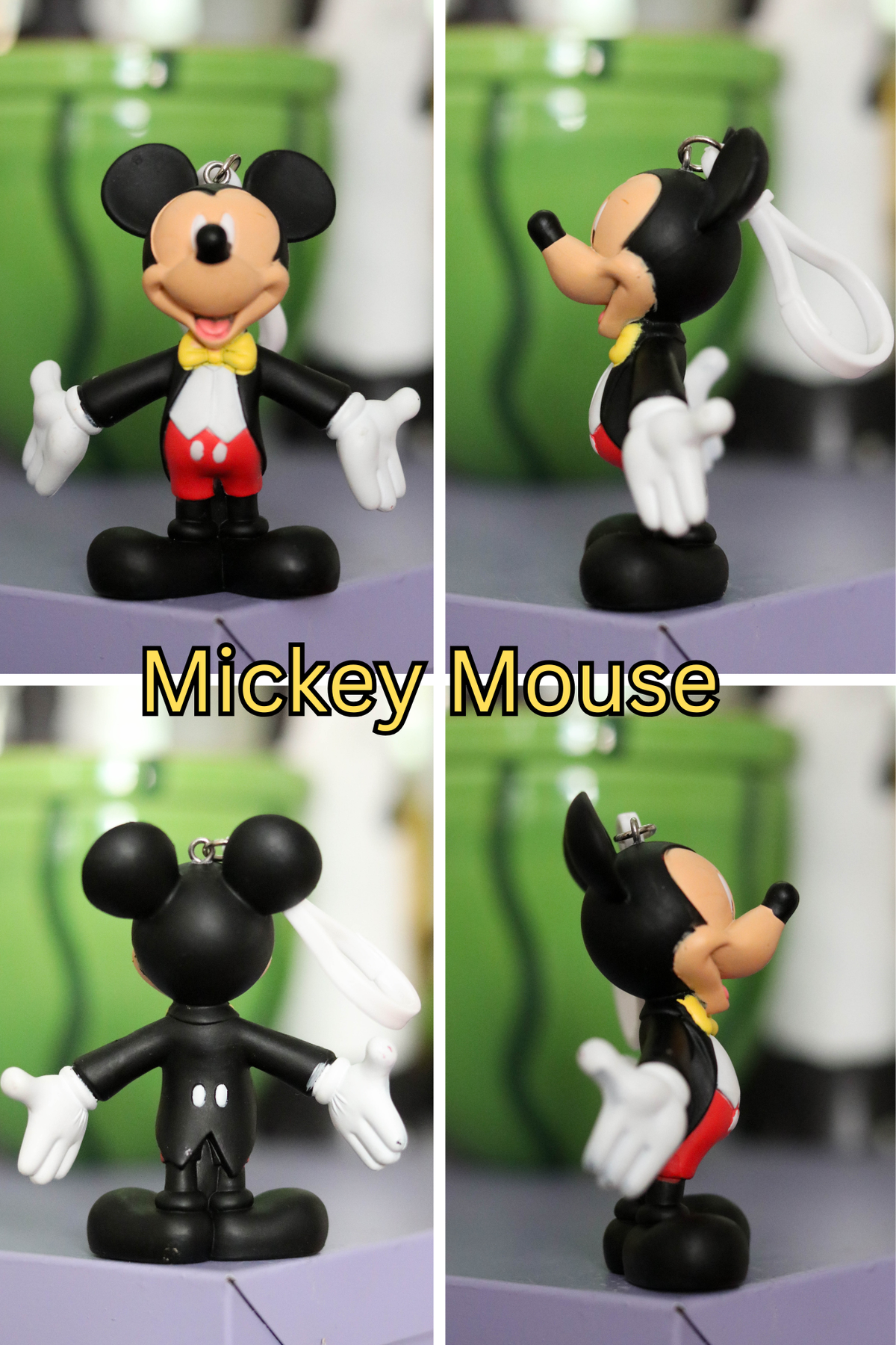 Vintage Upcyled Cartoon Keychains #4