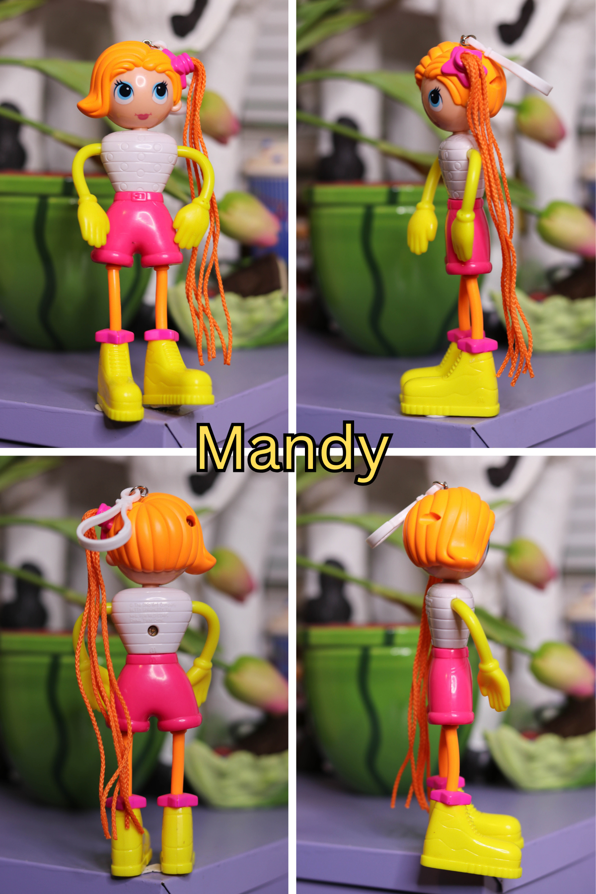 2000s Betty Spaghetty Dolls Upcycled Keychains