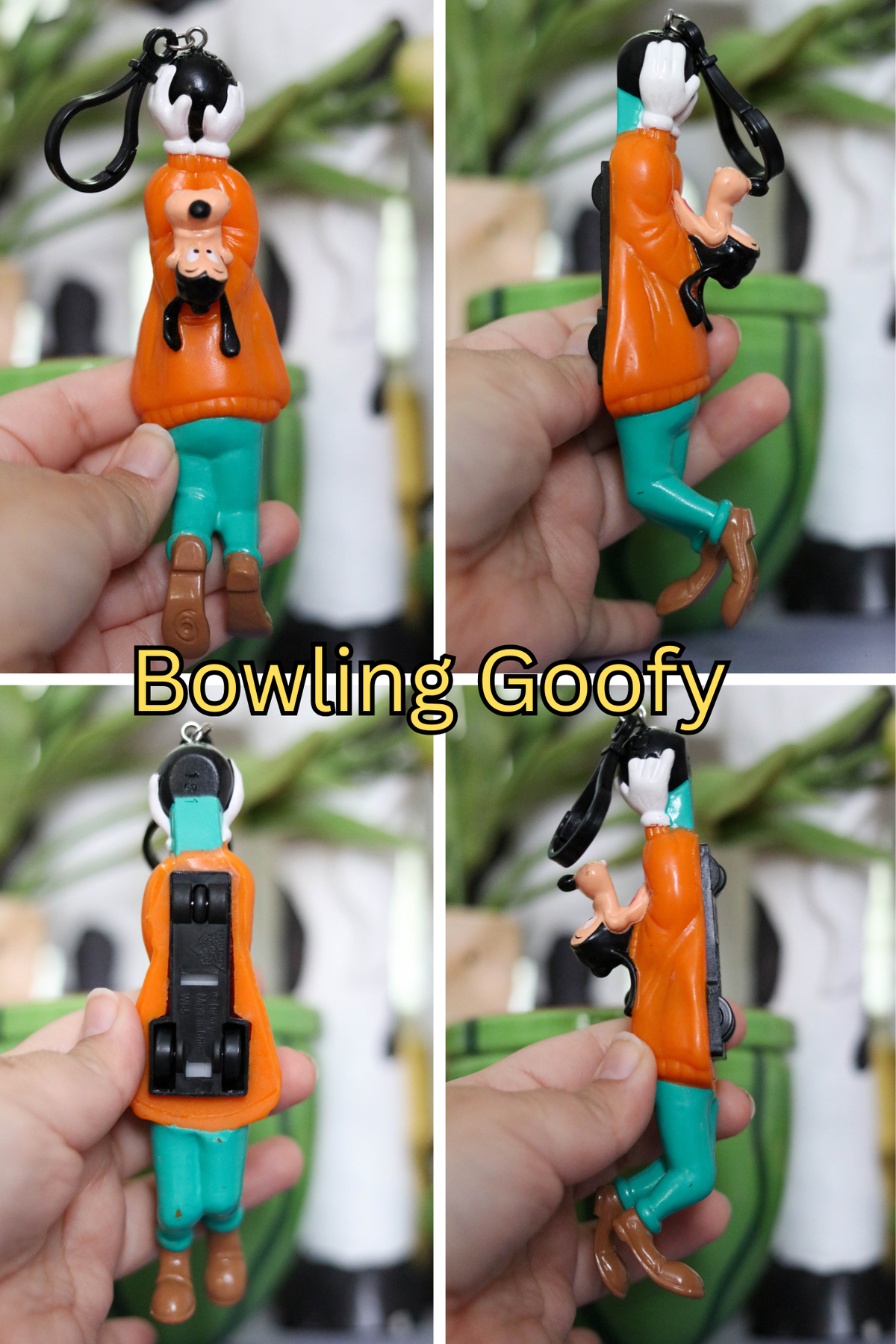 Vintage Upcyled Cartoon Keychains #3