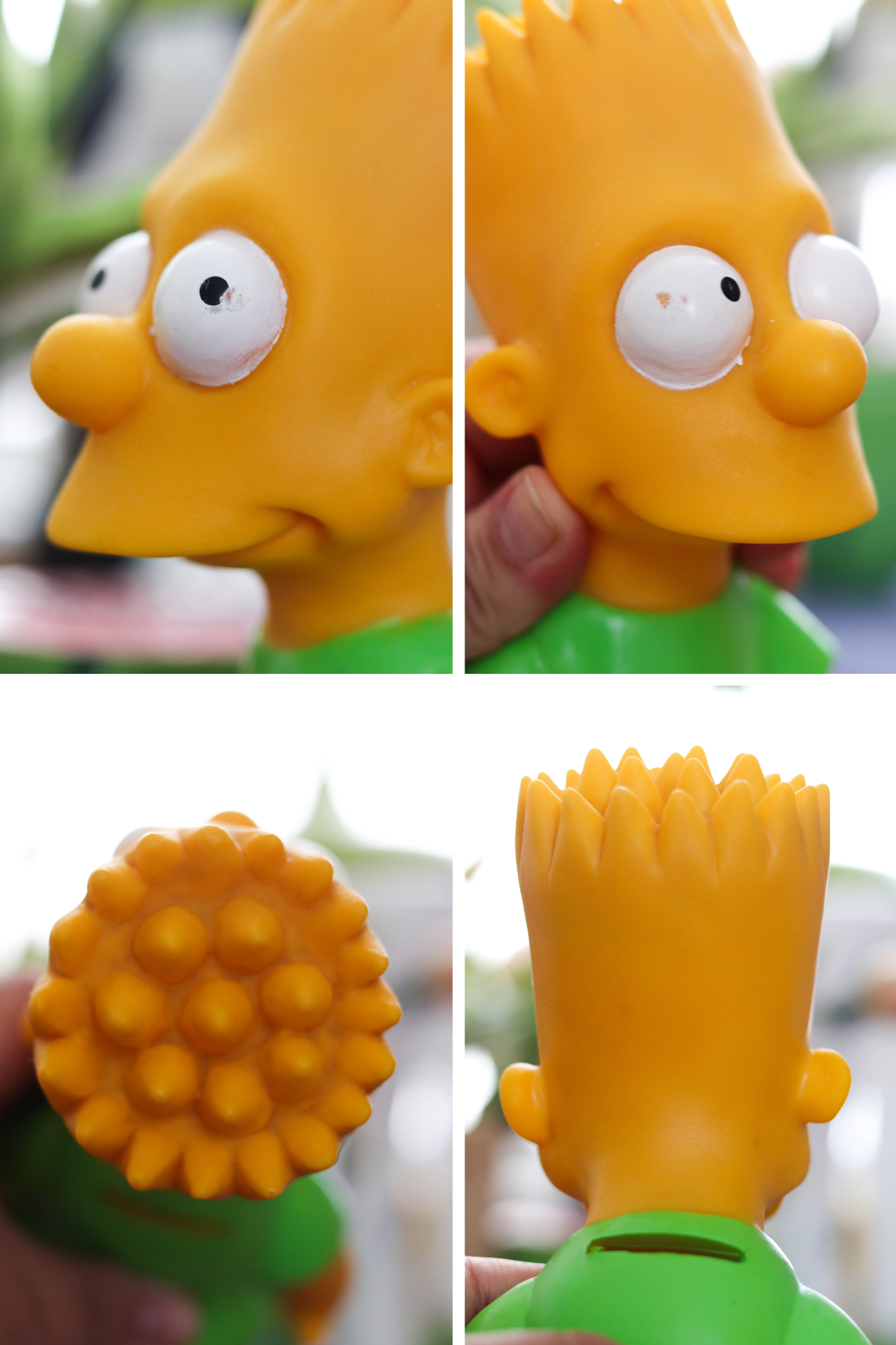 Vintage 90s Bart Simpson Coin Piggy Bank