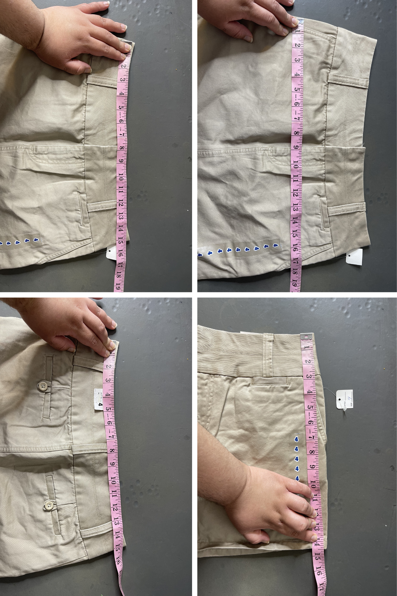 2000s Khaki  Low Waisted Mini Skirt | Multiple Sizes : 4, 6 & 10