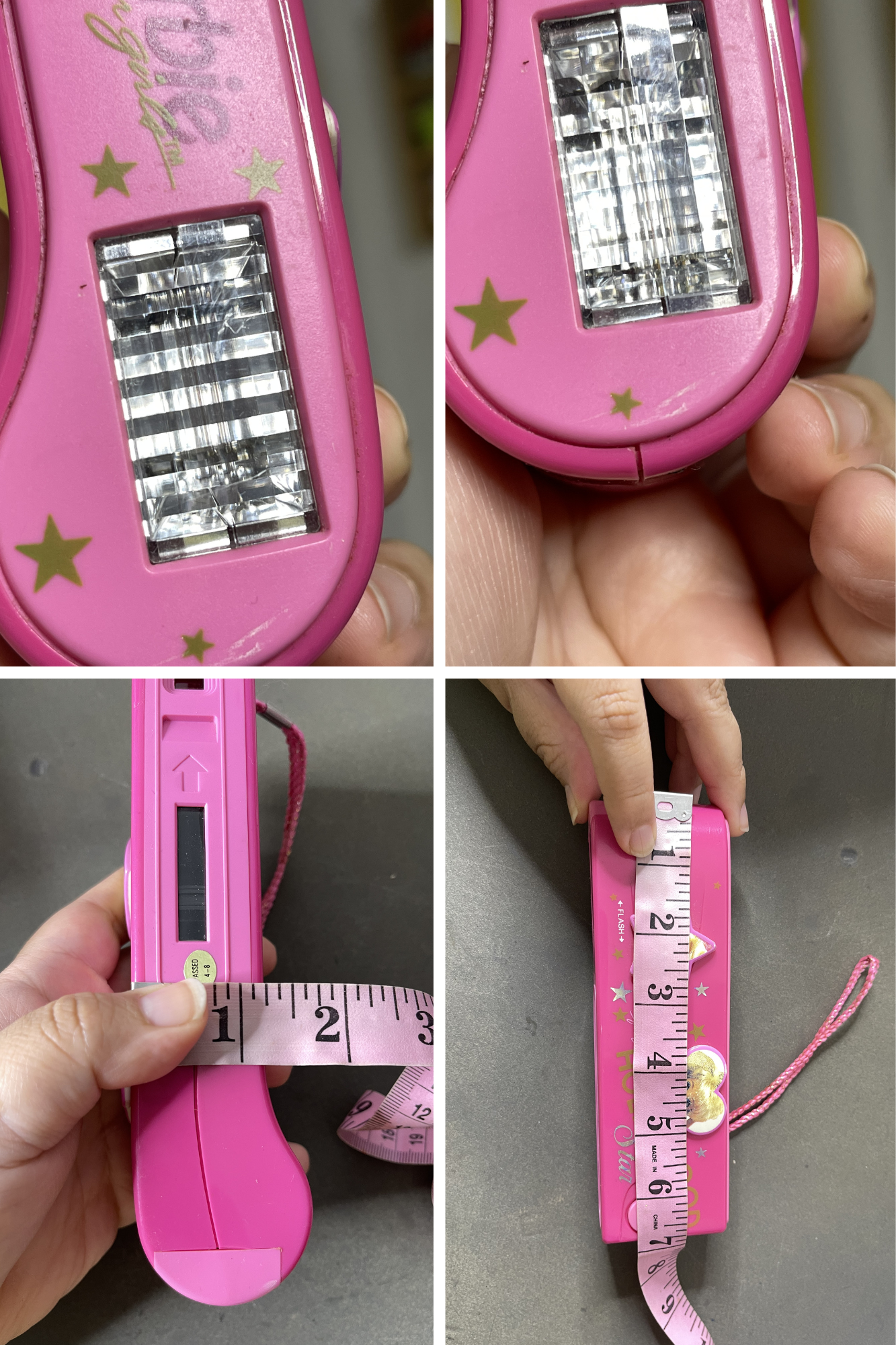 Vintage 90s Pink Barbie Hollywood Star 110 Film Camera
