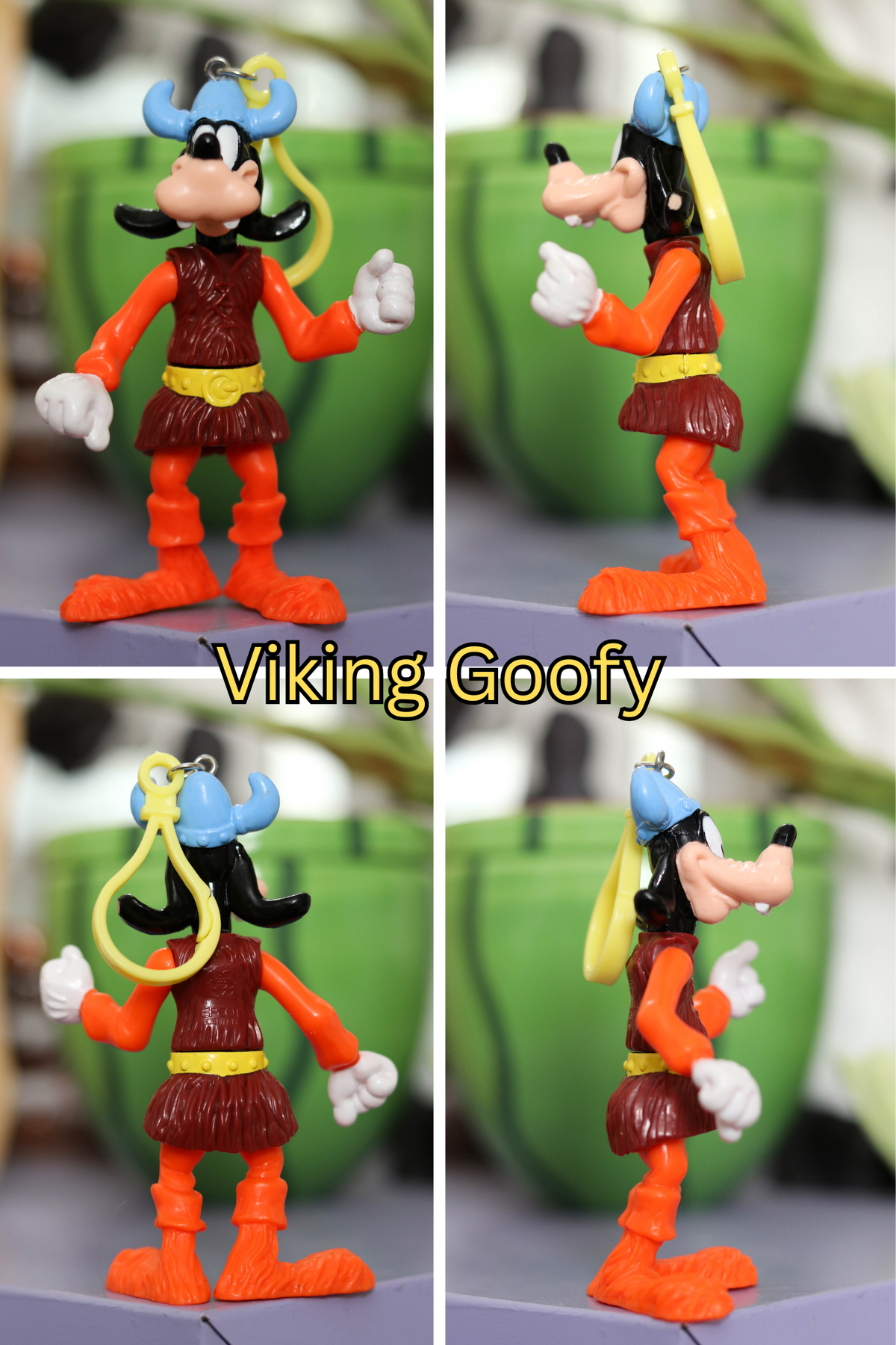 Vintage Upcyled Cartoon Keychains #10
