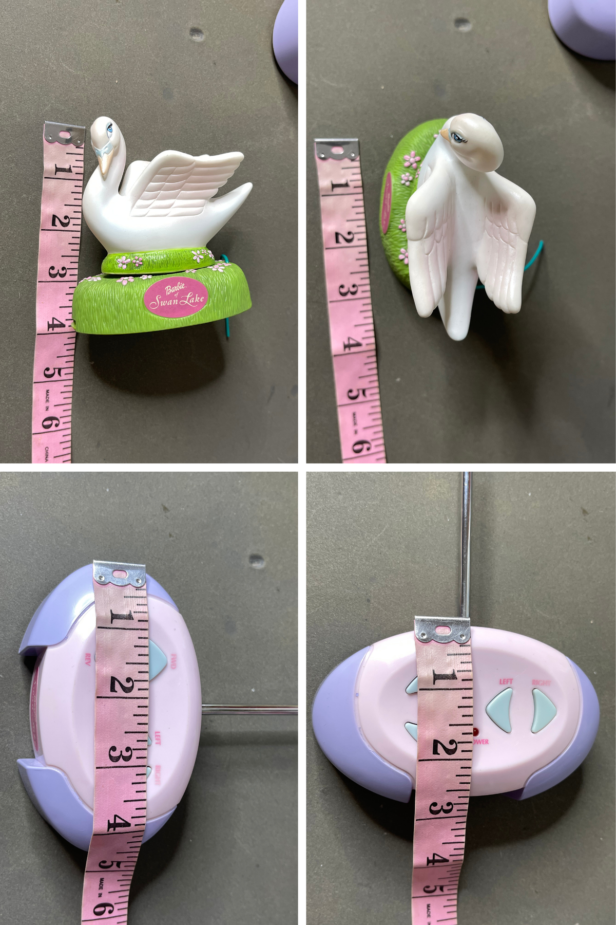 2000s Barbie Of The Swan Lake Mini Pet Radio (not working read)