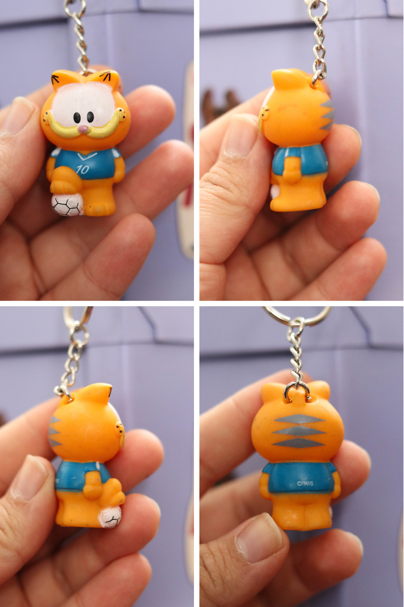 Vintage Garfield blind bag keychains (1)