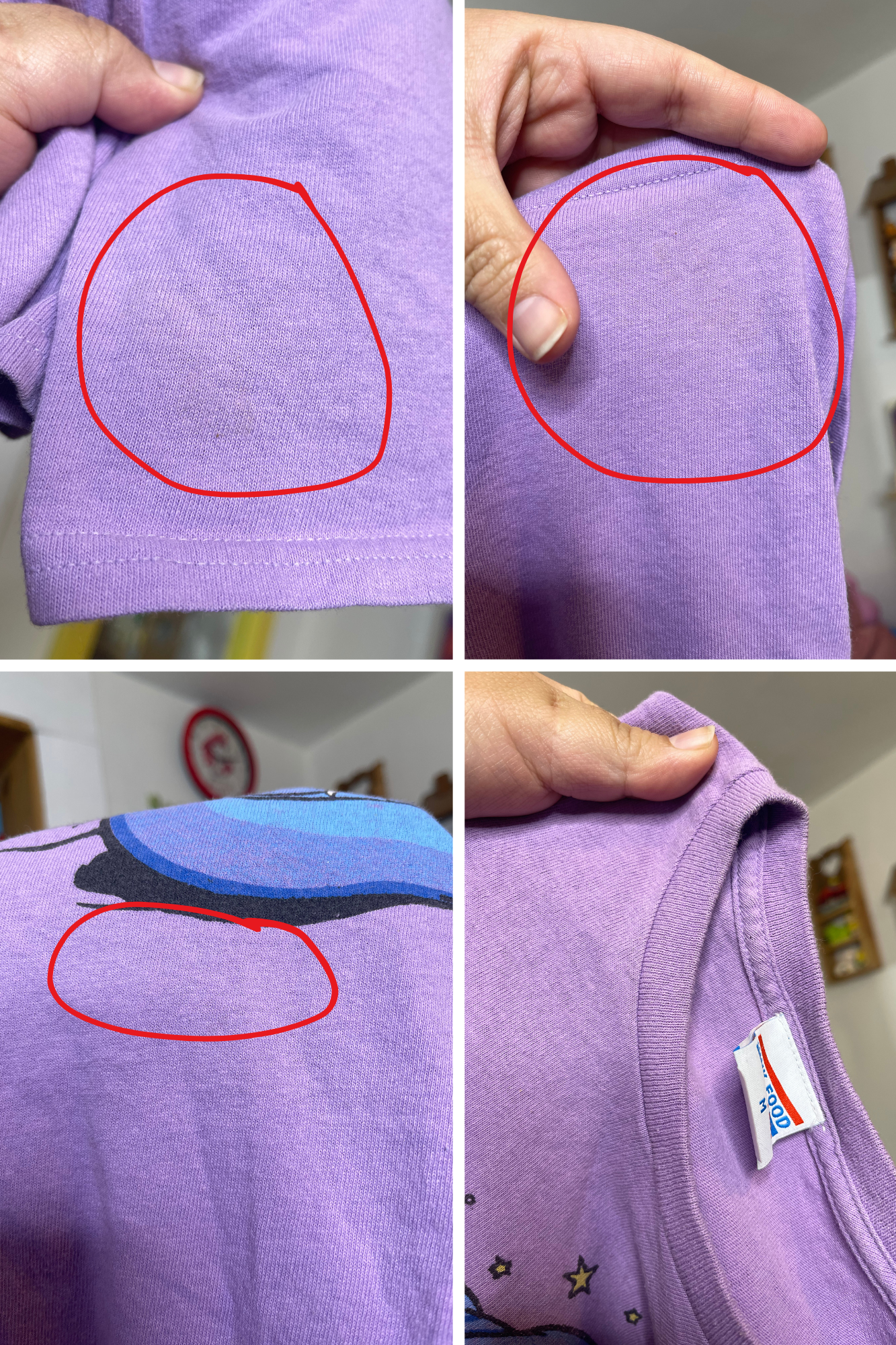 Junk Food Purple Aladdin Oversized Graphic Tee Sz M