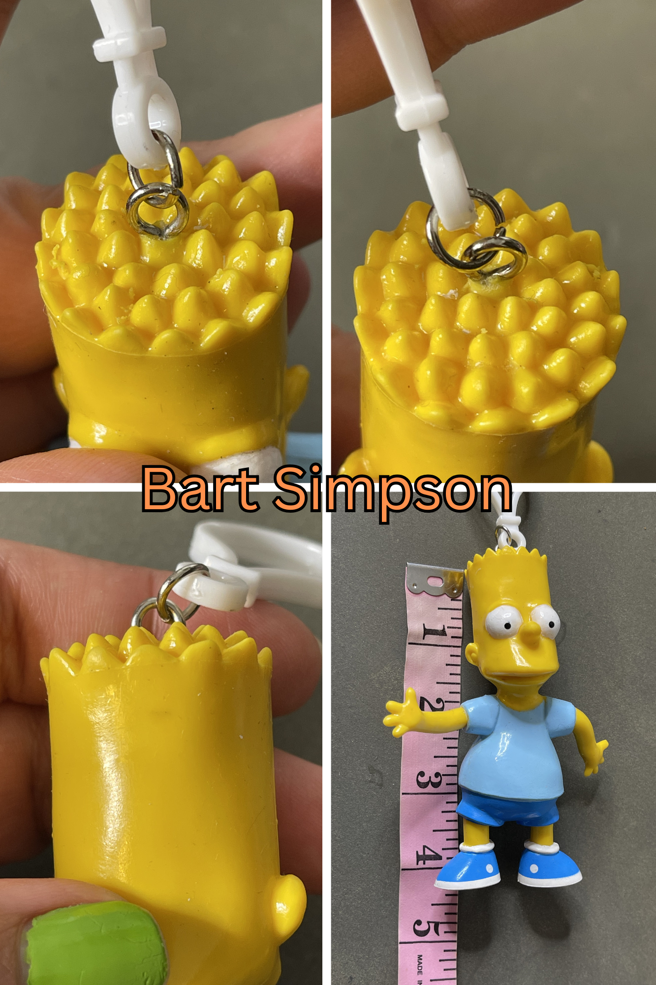 Vintage - Modern Upcycled Toy Keychains