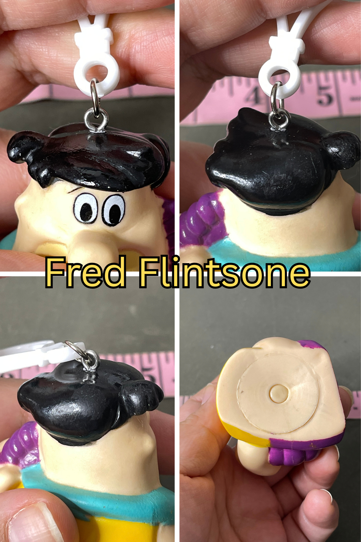 Vintage Upcyled Cartoon Keychains #13