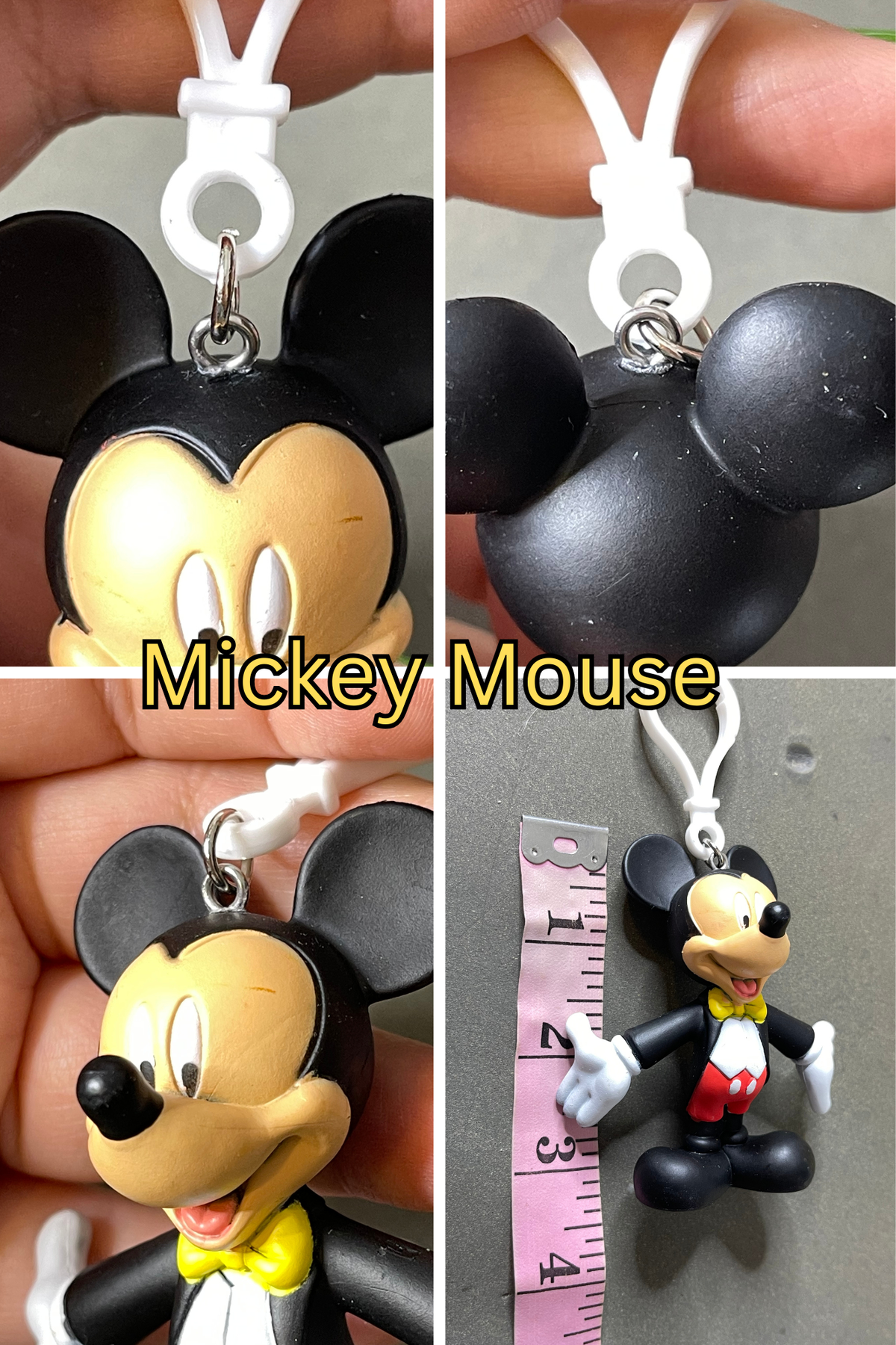 Vintage Upcyled Cartoon Keychains #4