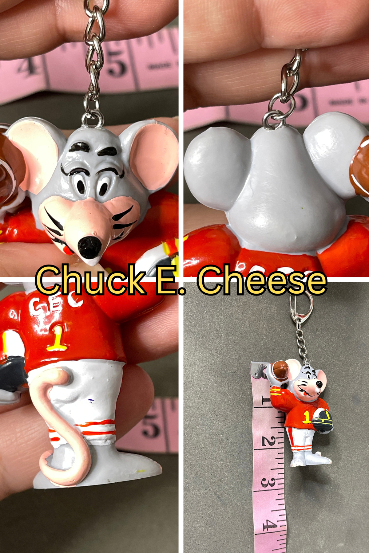 Vintage Upcyled Fast Food Keychains