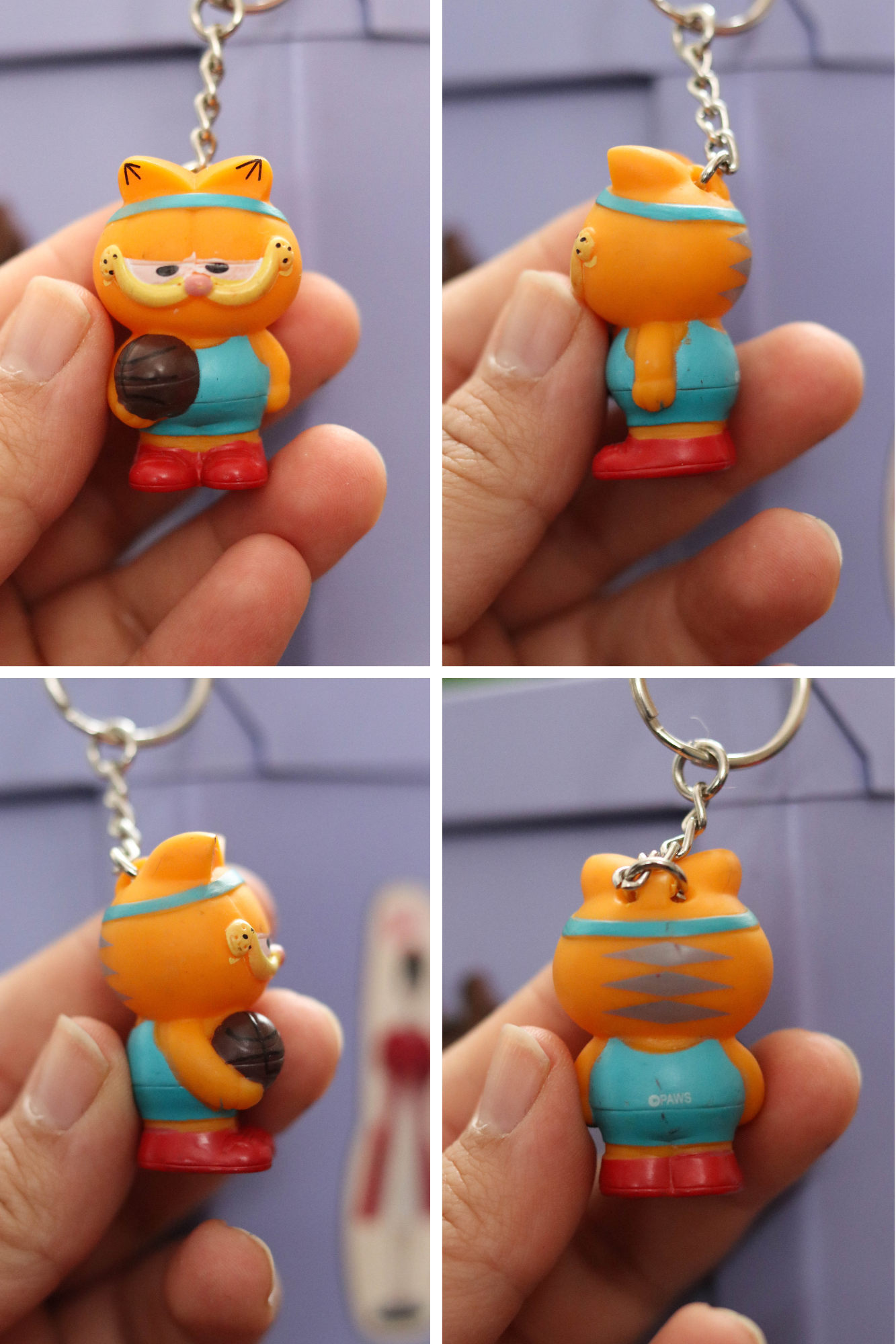 Vintage Garfield blind bag keychains (1)