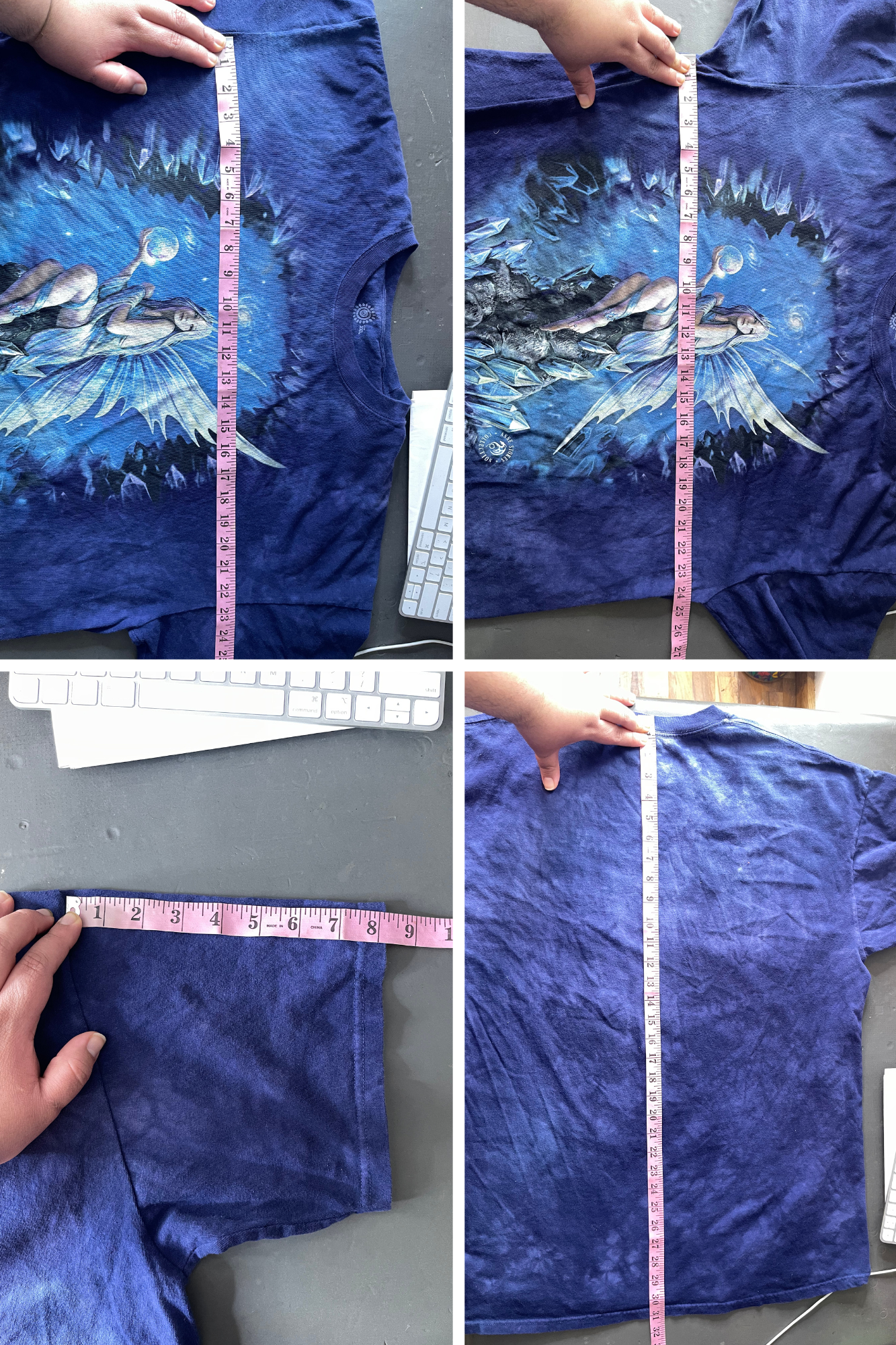 The Mountain Fairy Stargazer Tie-Dye Graphic Tee Sz 2XL