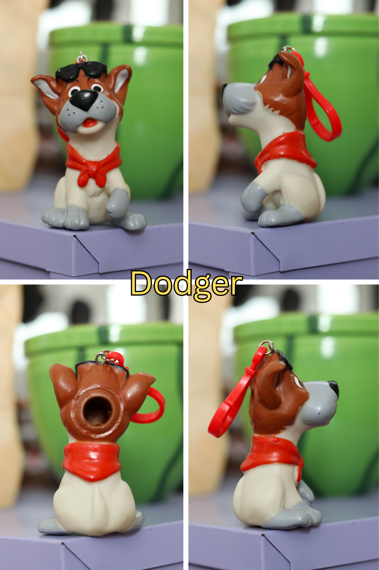 Vintage Upcycled Toy Keychains