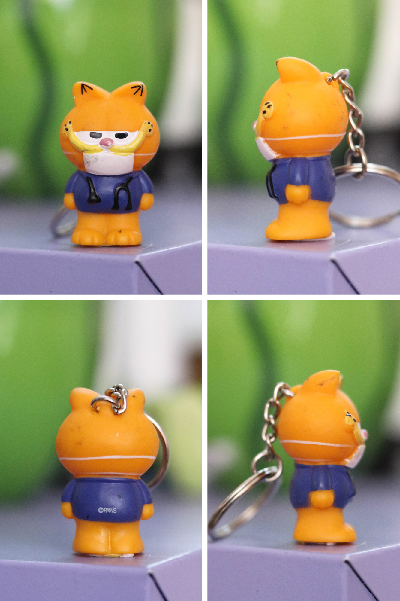 Vintage Garfield blind bag keychains Series #2 (1)