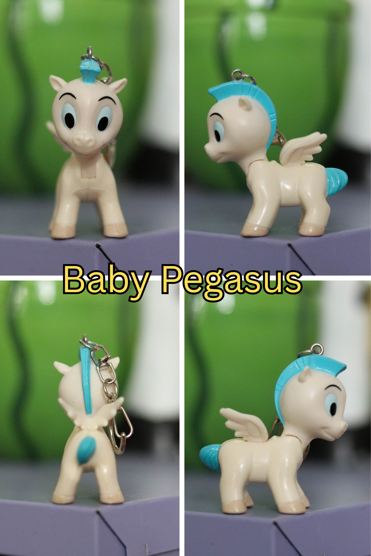 Vintage Upcyled Cartoon Keychains #4