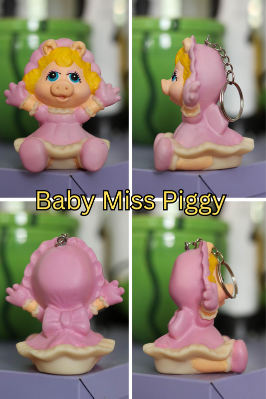 Vintage Upcycled Toy Keychains #2
