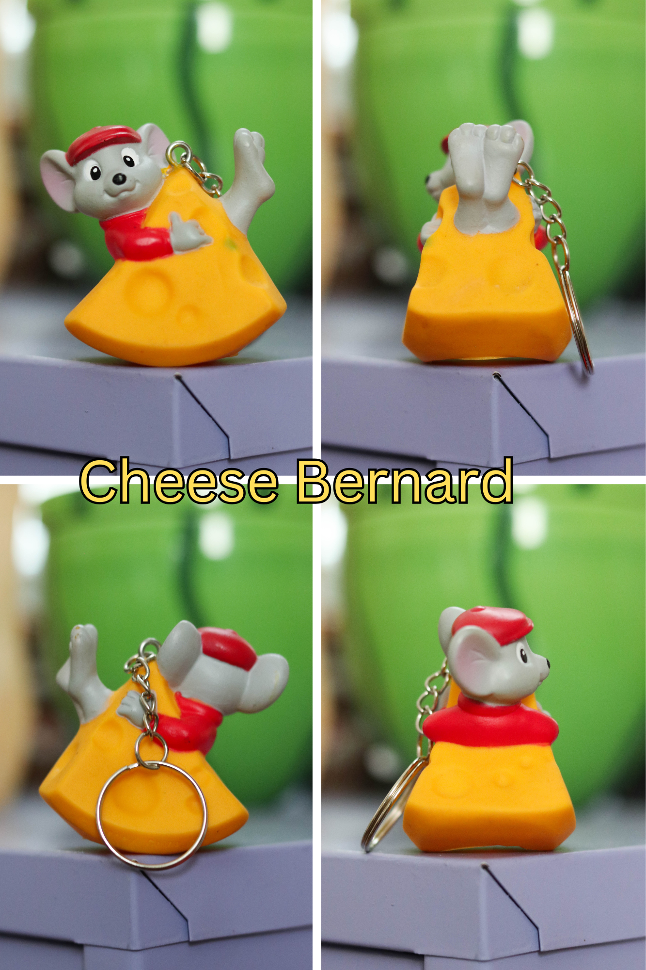 Vintage Upcycled Toy Keychains #1