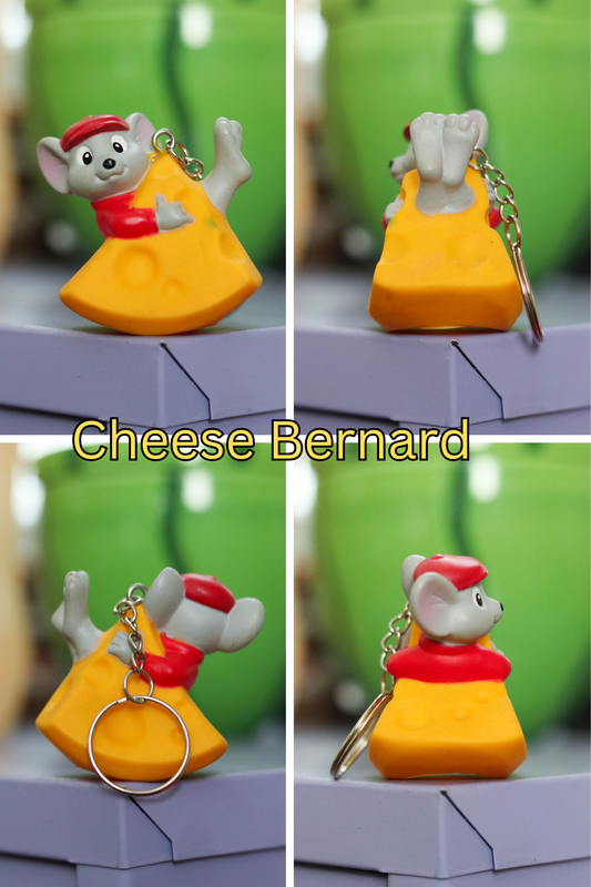 Vintage Upcycled Toy Keychains #1