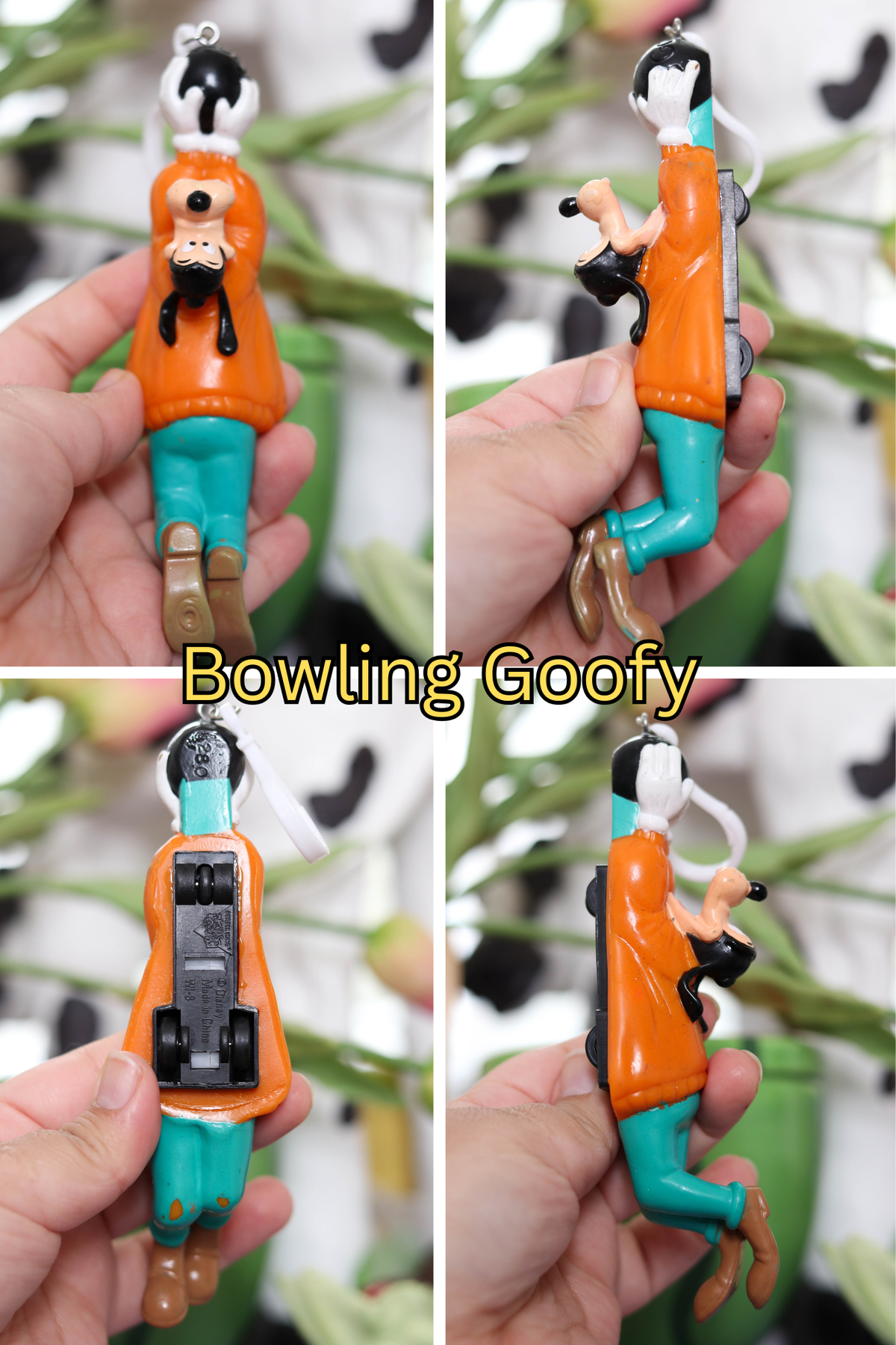 Vintage Upcyled Cartoon Keychains #10