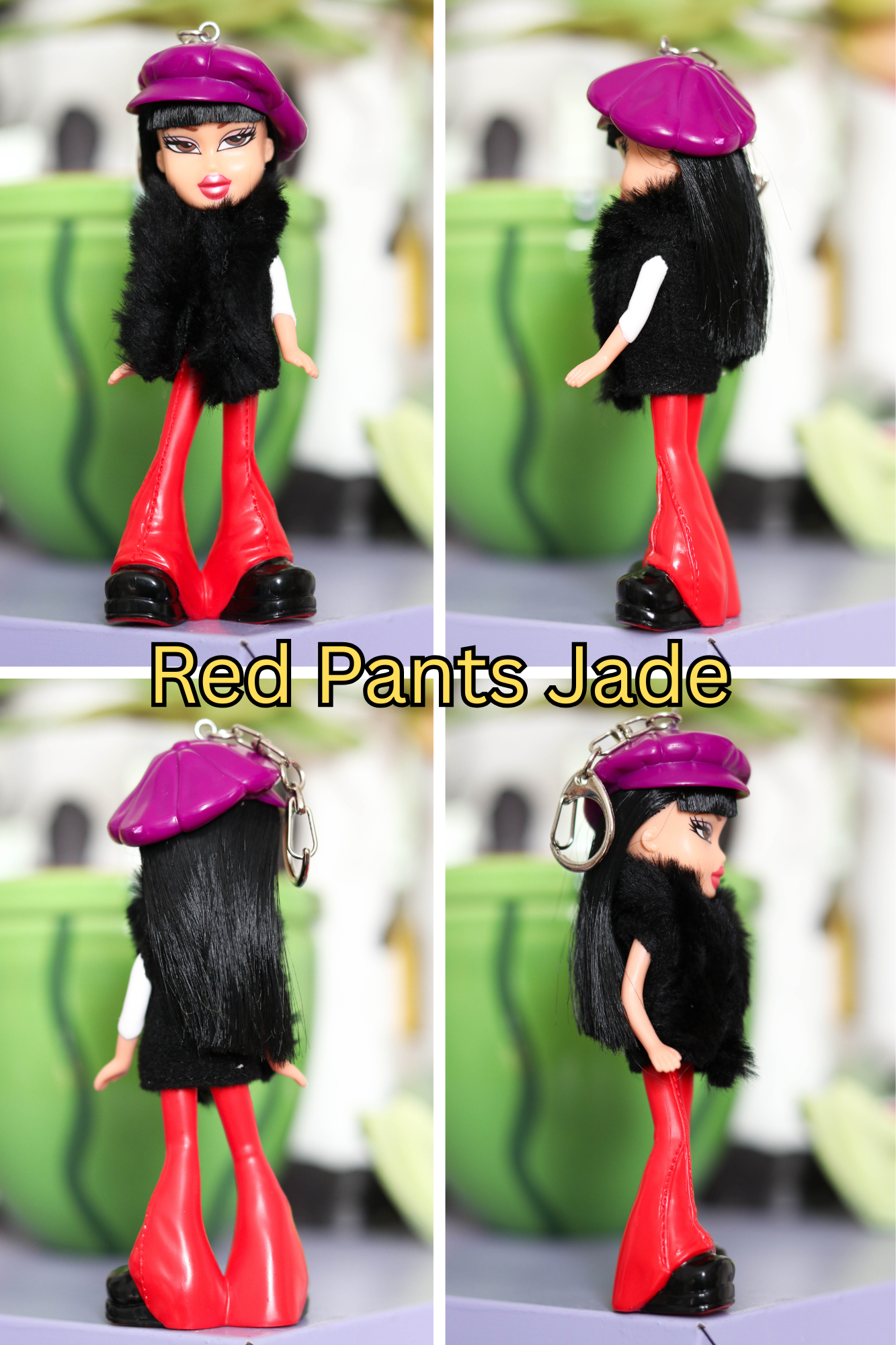 Vintage 2000s Bratz Dolls Upcycled Keychains