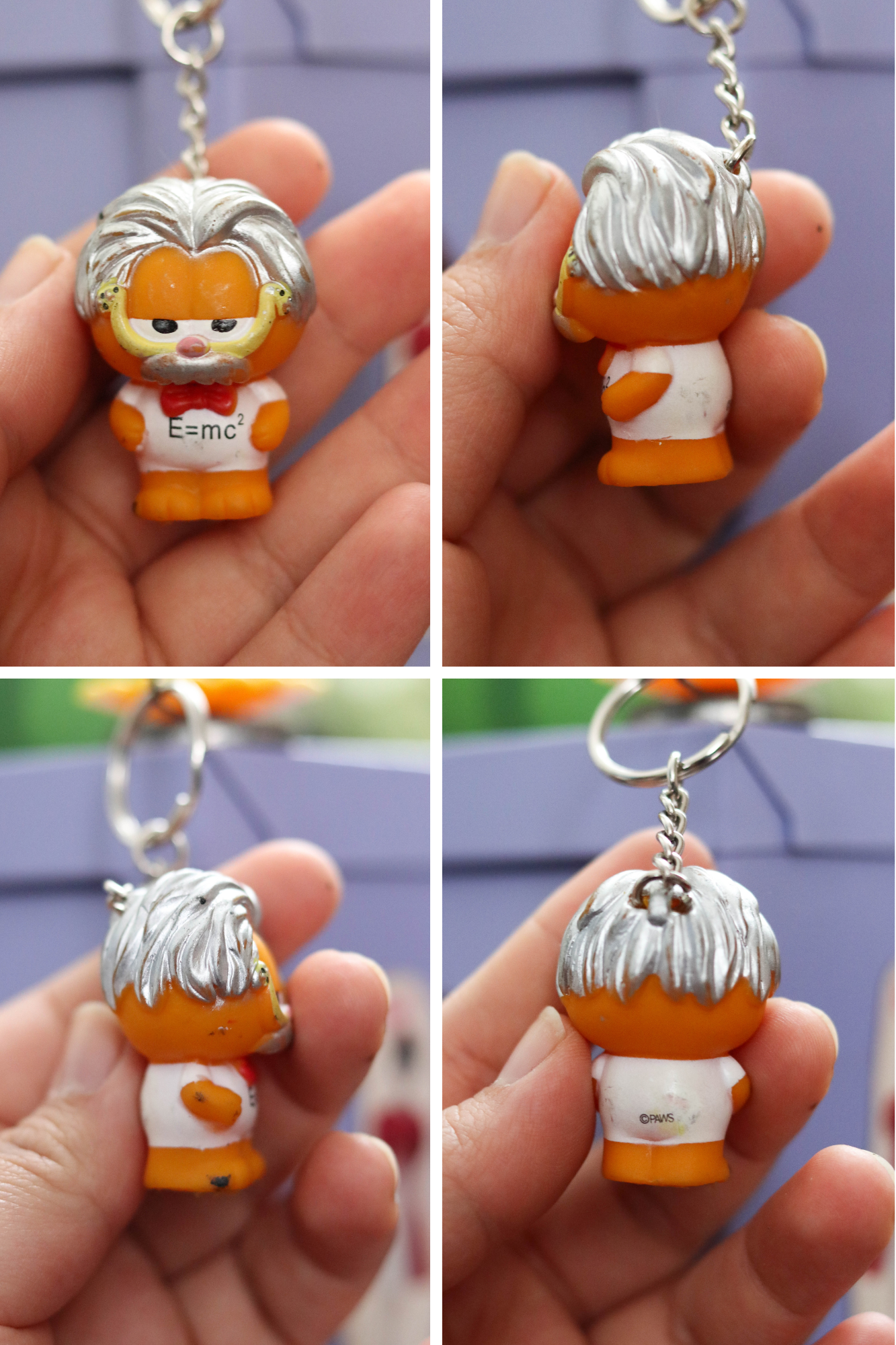 Vintage Garfield blind bag keychains (1)