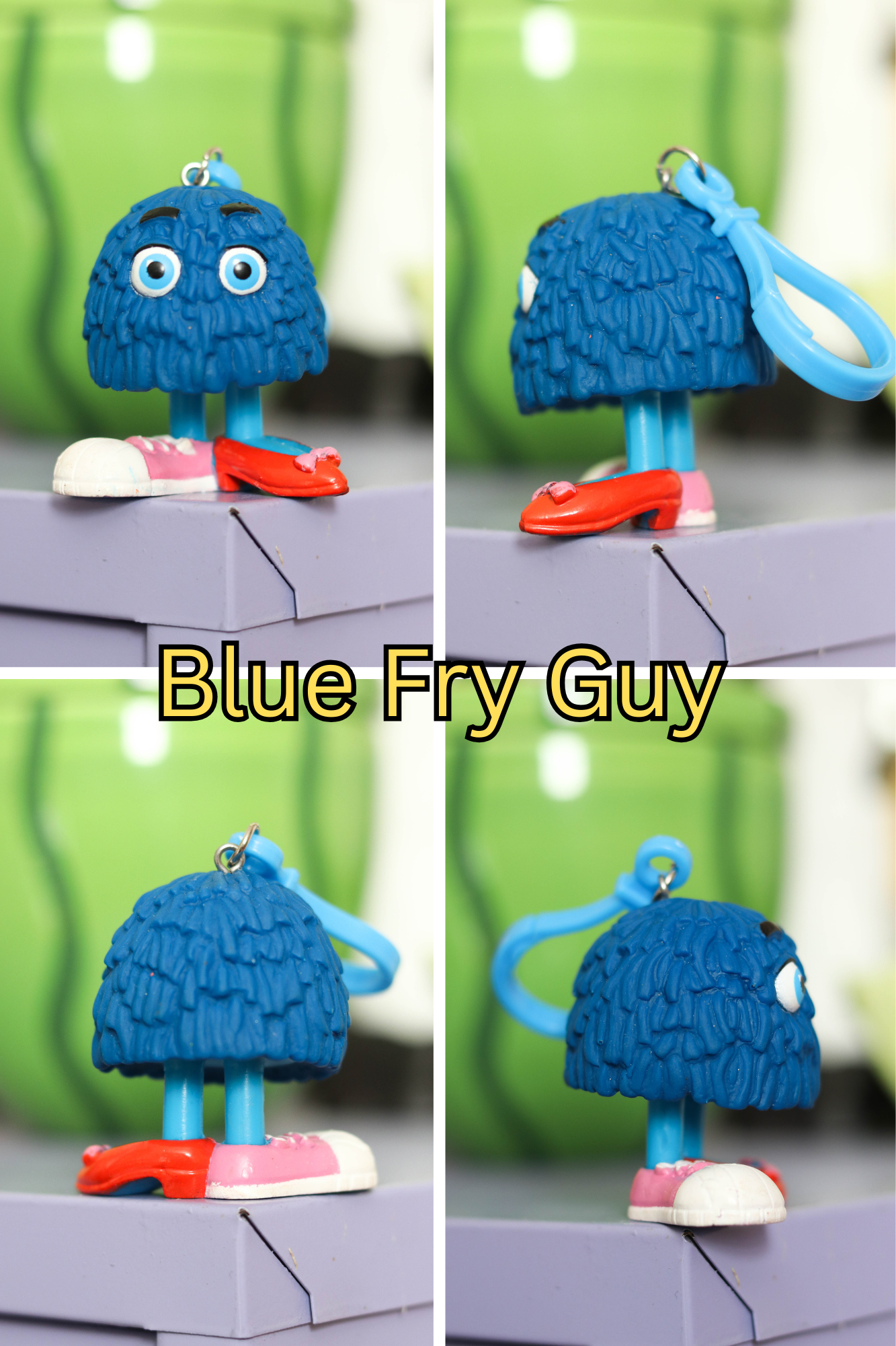 Vintage Upcyled Cartoon Keychains #9