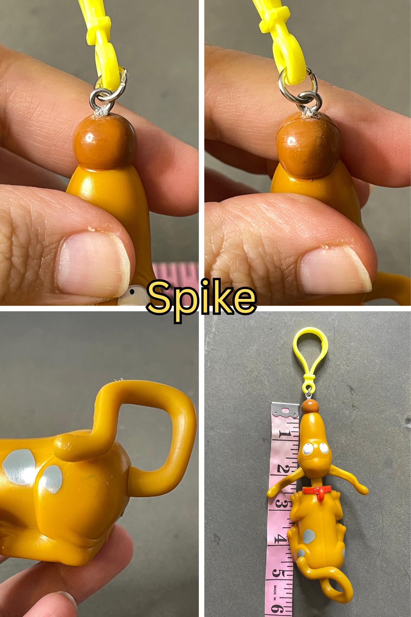 Vintage Upcyled Cartoon Keychains #8