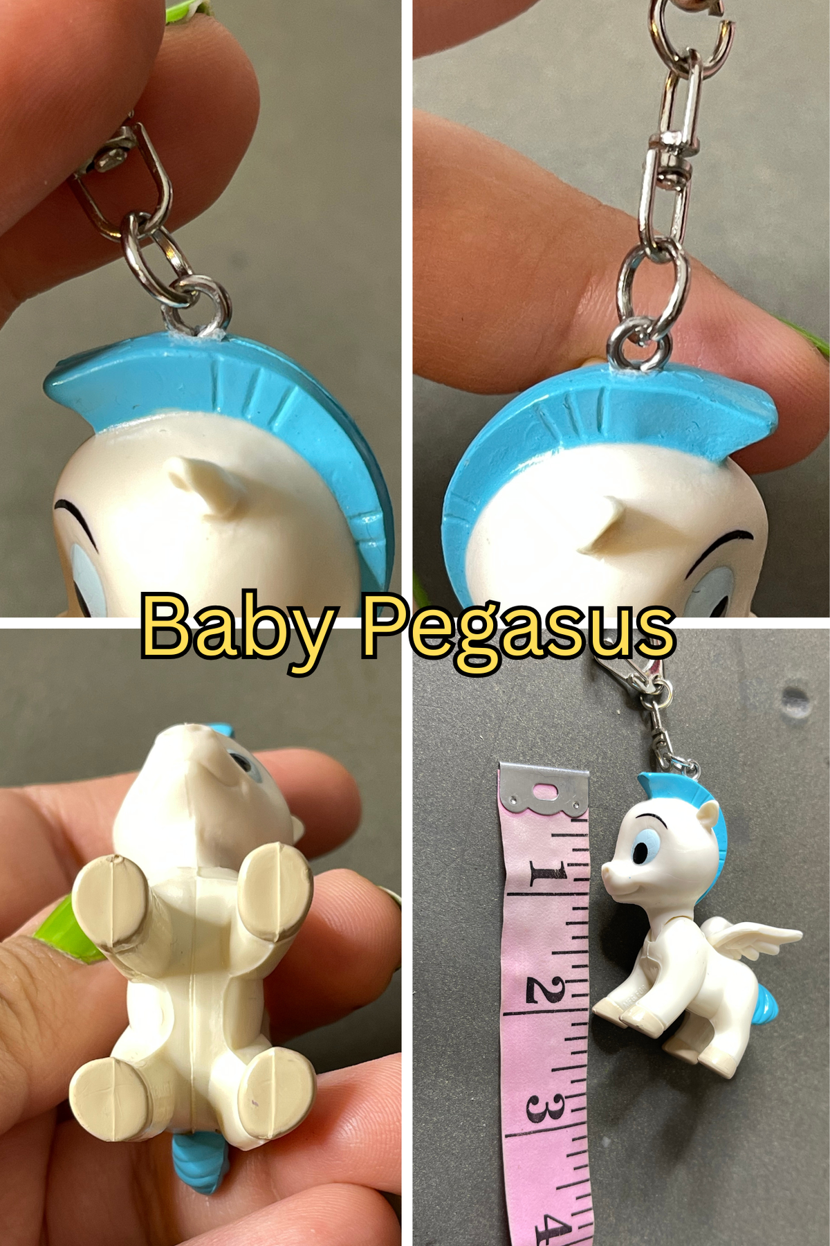 Vintage Upcyled Cartoon Keychains #4