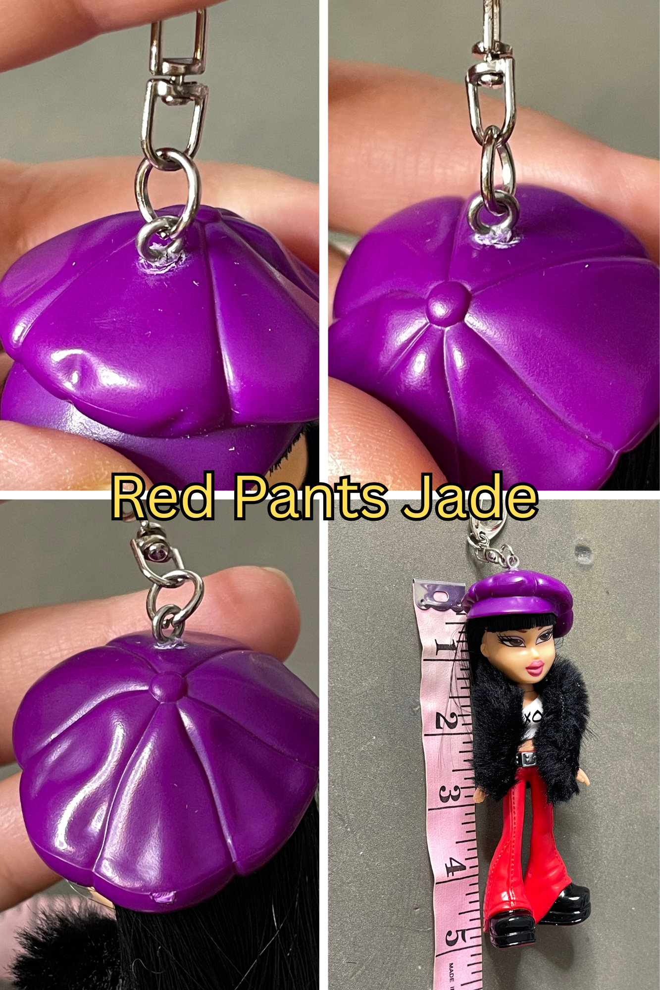 Vintage 2000s Bratz Dolls Upcycled Keychains
