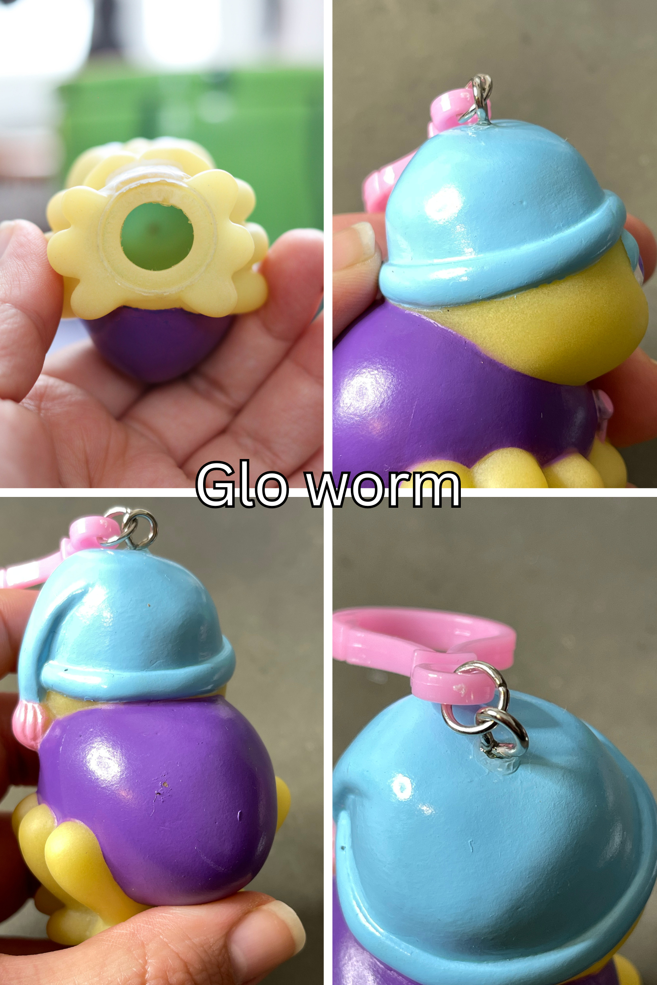 Vintage Upcycled Freaky Toy Keychains