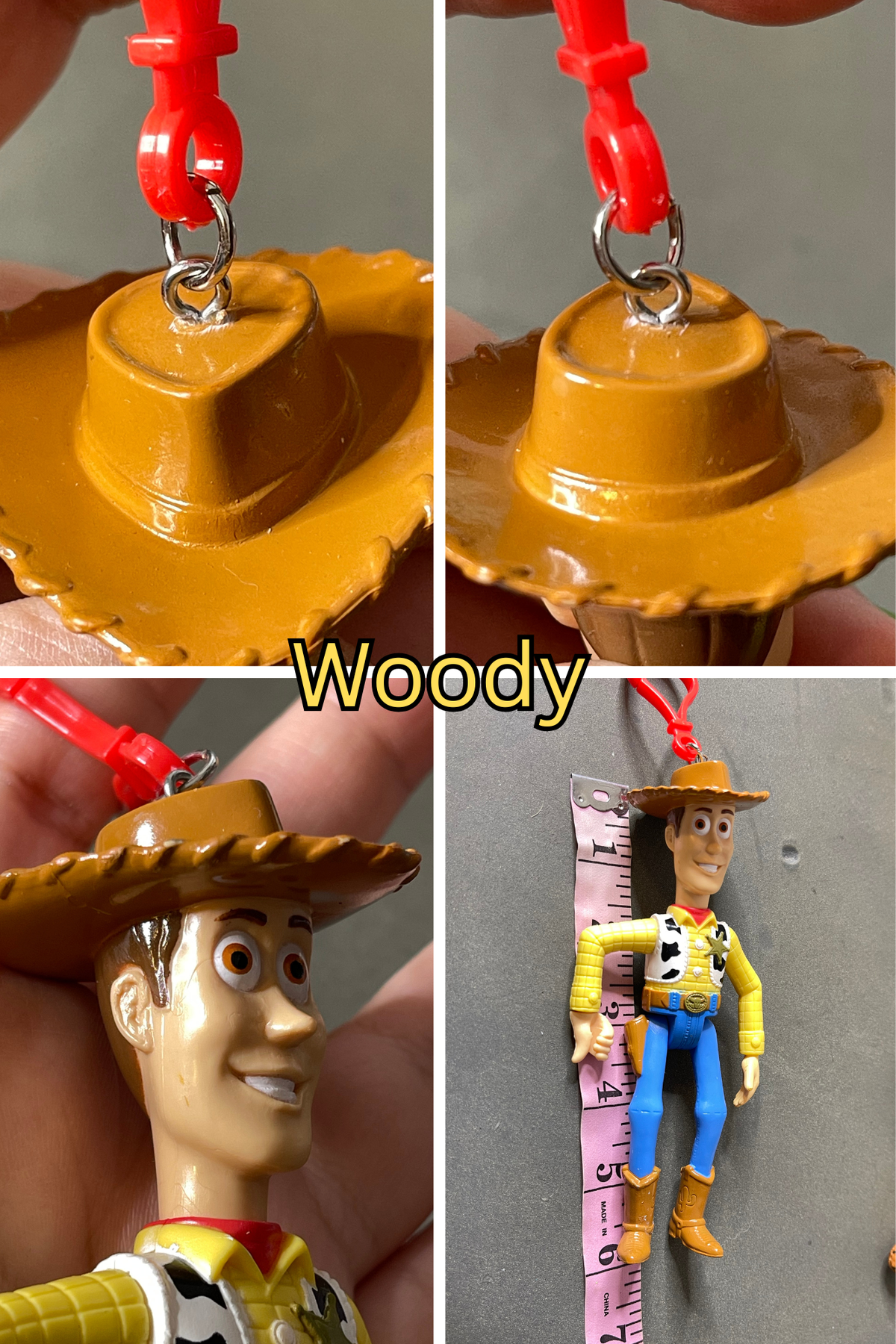 Vintage Upcyled Cartoon Keychains #3