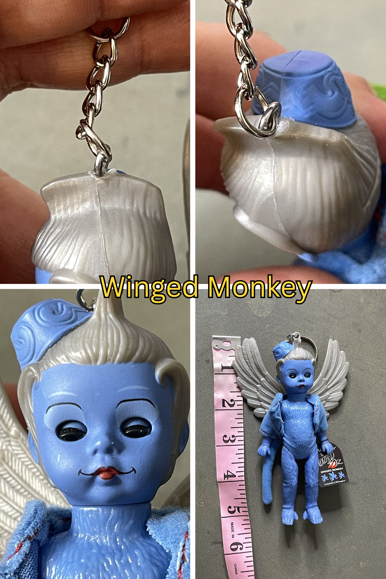 2000s Wizard Of Oz Madame Alexander Keychains