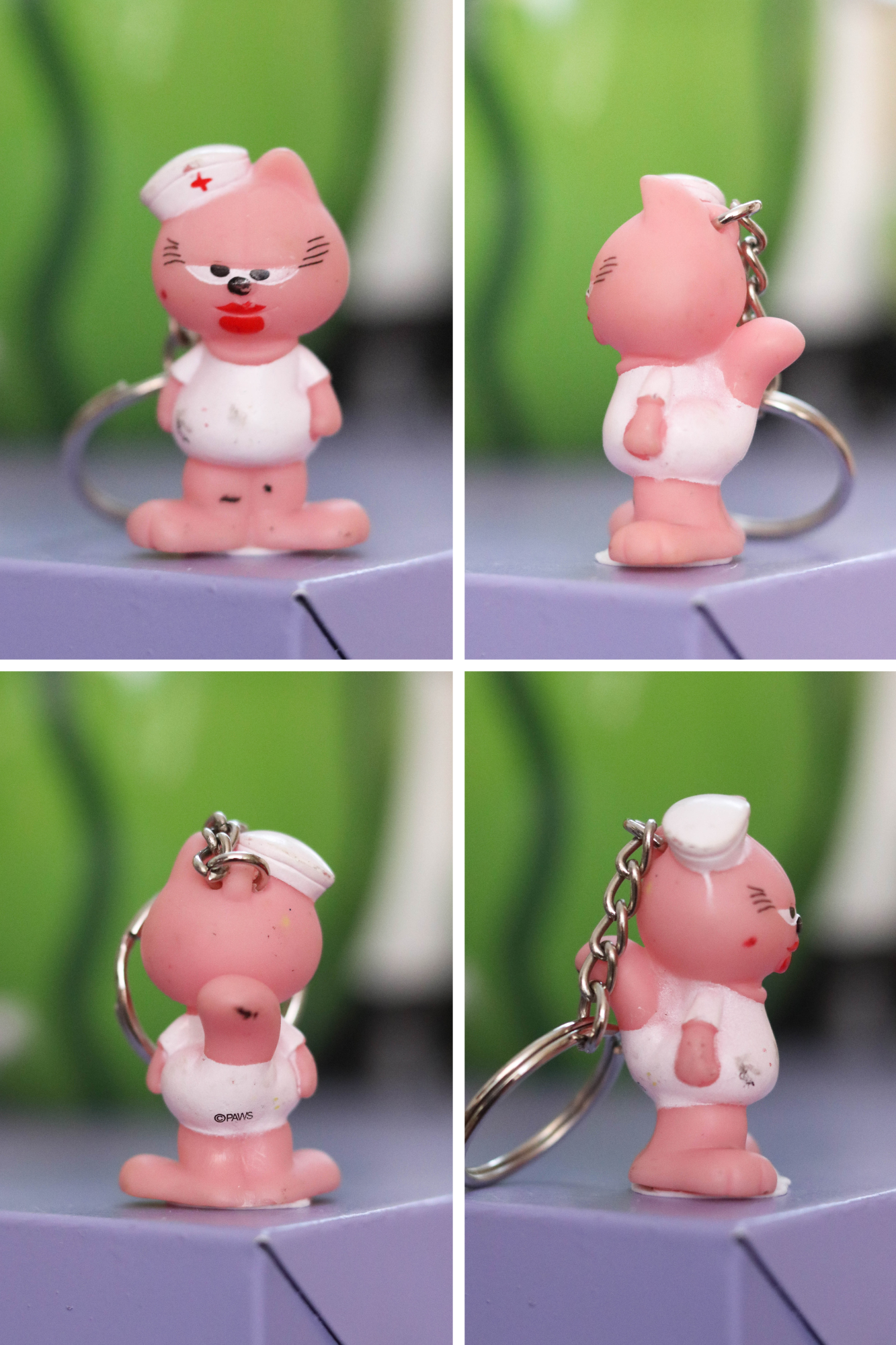Vintage Garfield blind bag keychains Series #2 (1)