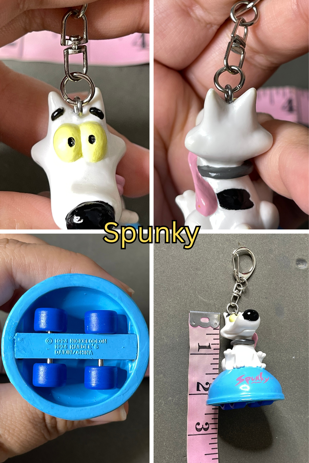 Vintage Upcyled Cartoon Keychains #11