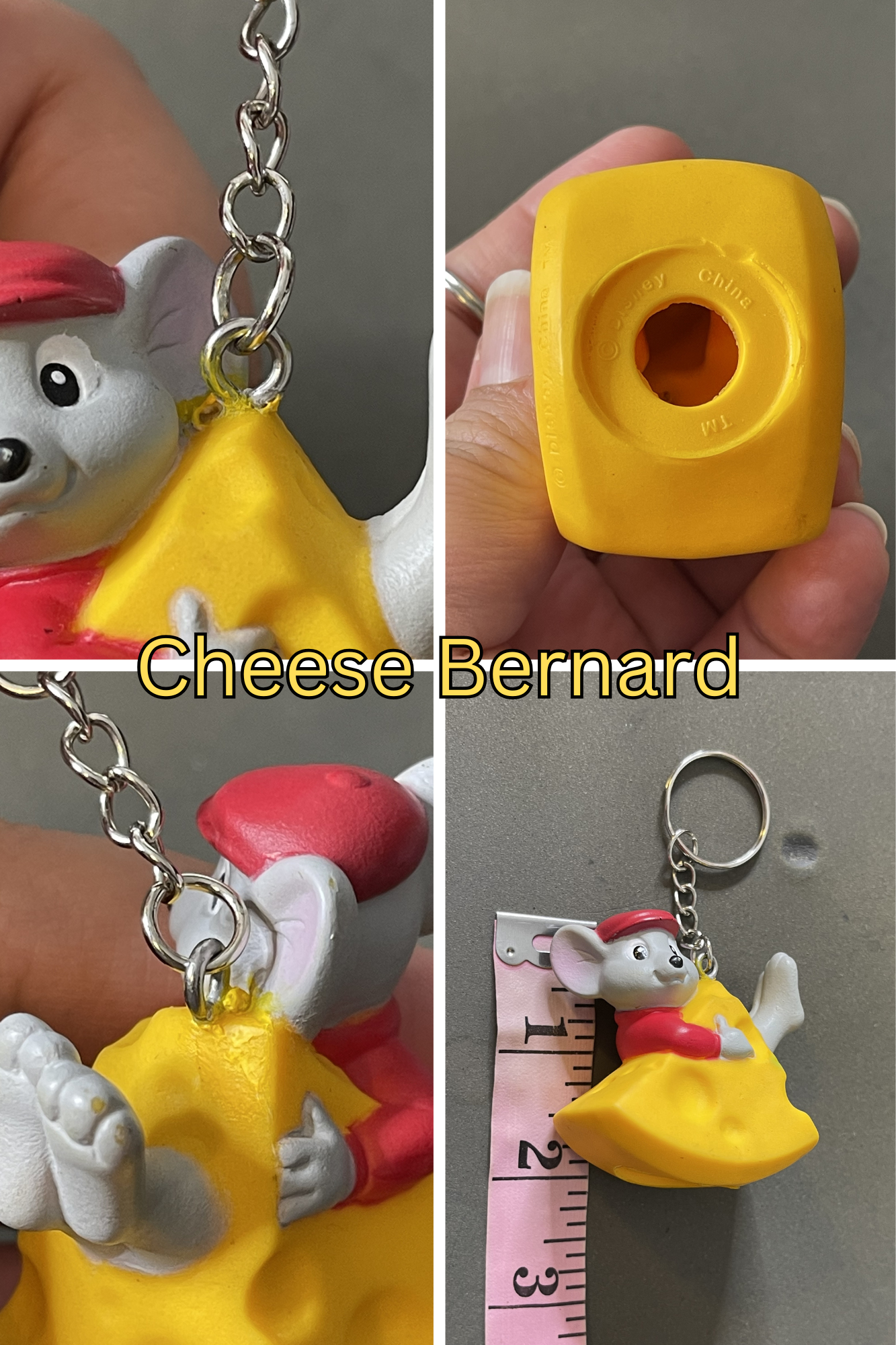 Vintage Upcycled Toy Keychains #1